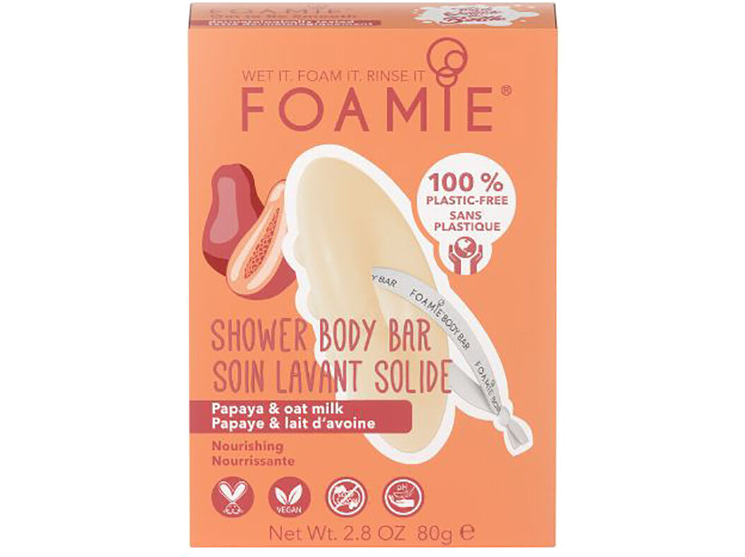 GEL BANHO FOAMIE S&Oacute;LIDO BODY BAR OAT TO BE SMOOTH 80G