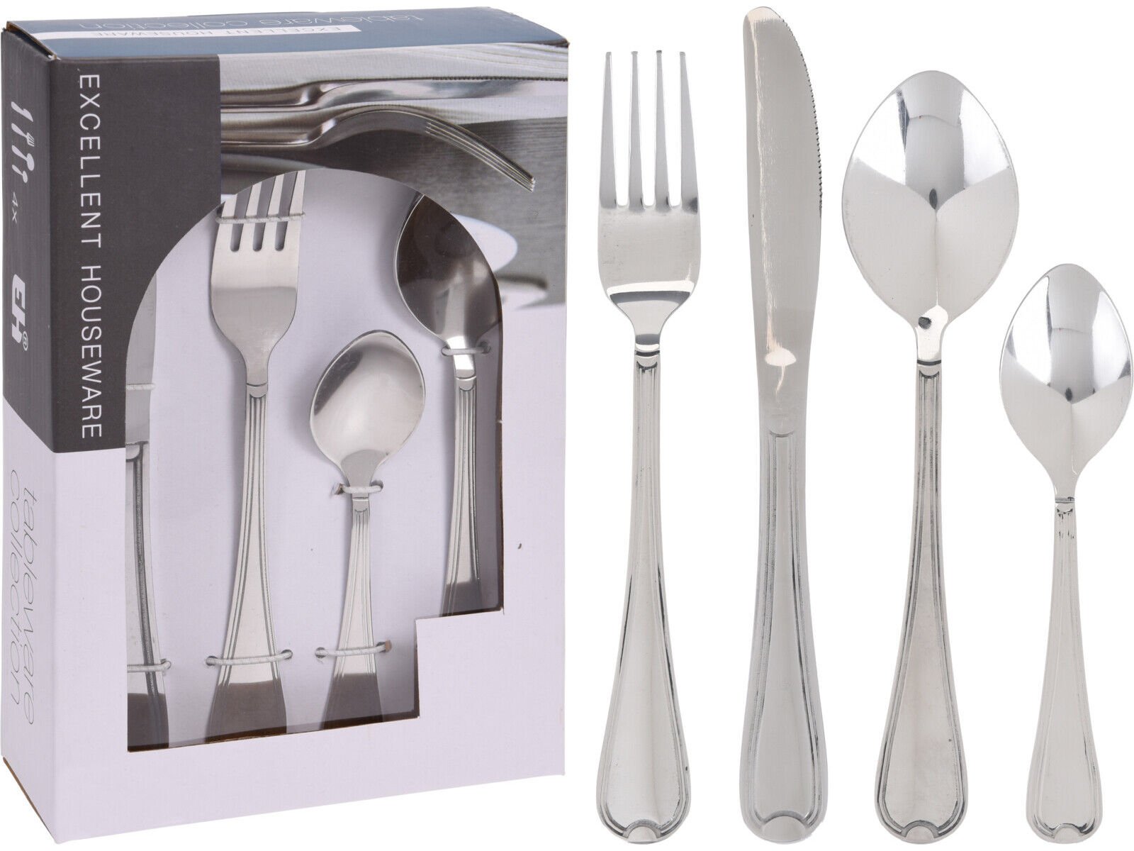 FAQUEIRO EH A&Ccedil;O INOX 16 PE&Ccedil;AS