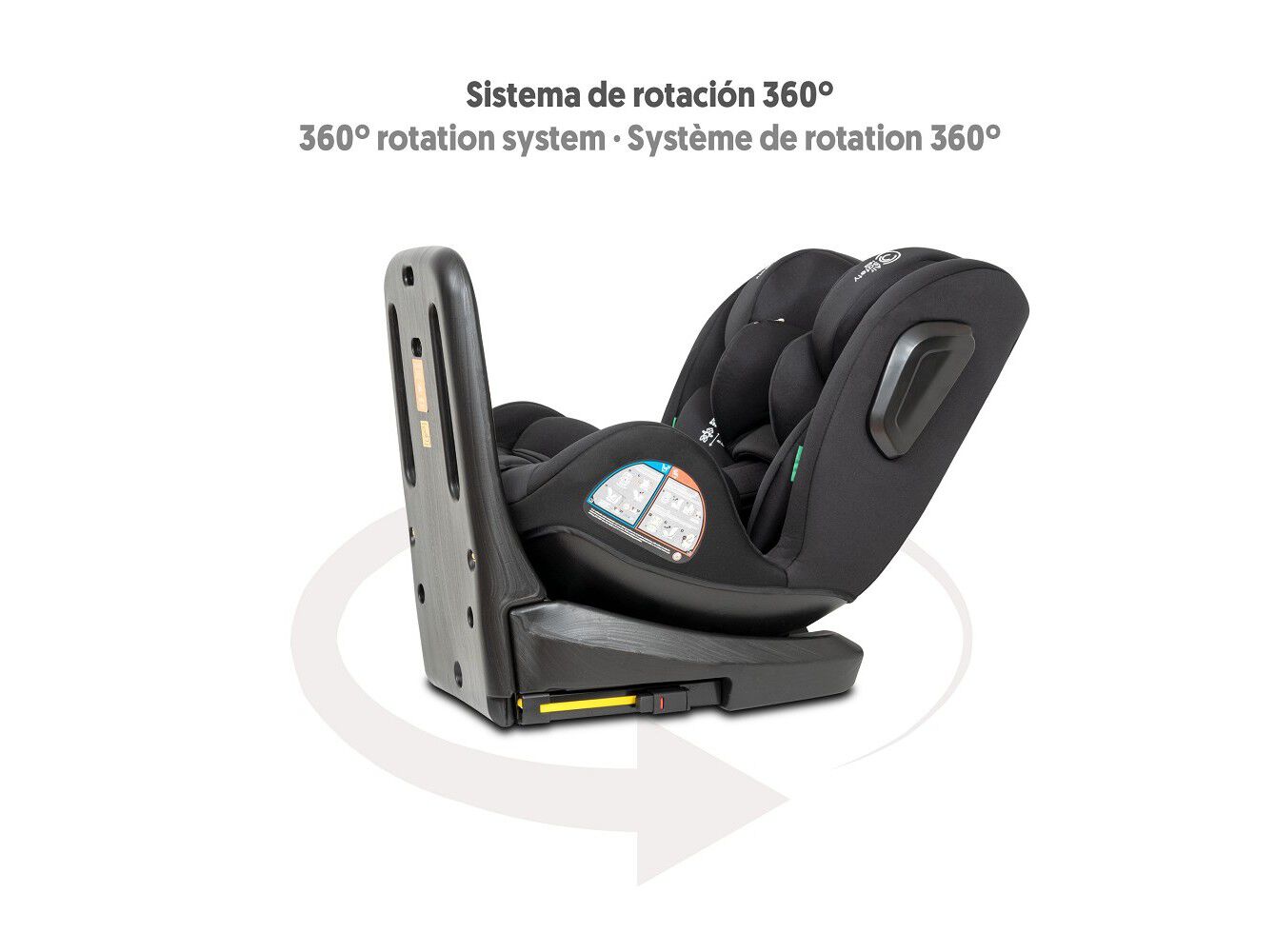 CADEIRA AUTO INTERBABY ISOFIX/ROTATIVA 40-150CM image number 6