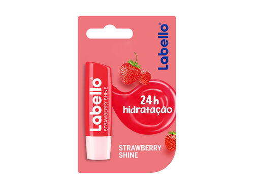 Batom Cuidado dos Lábios Frutado Strawberry Shine LABELLO 5 5 ml image number 0