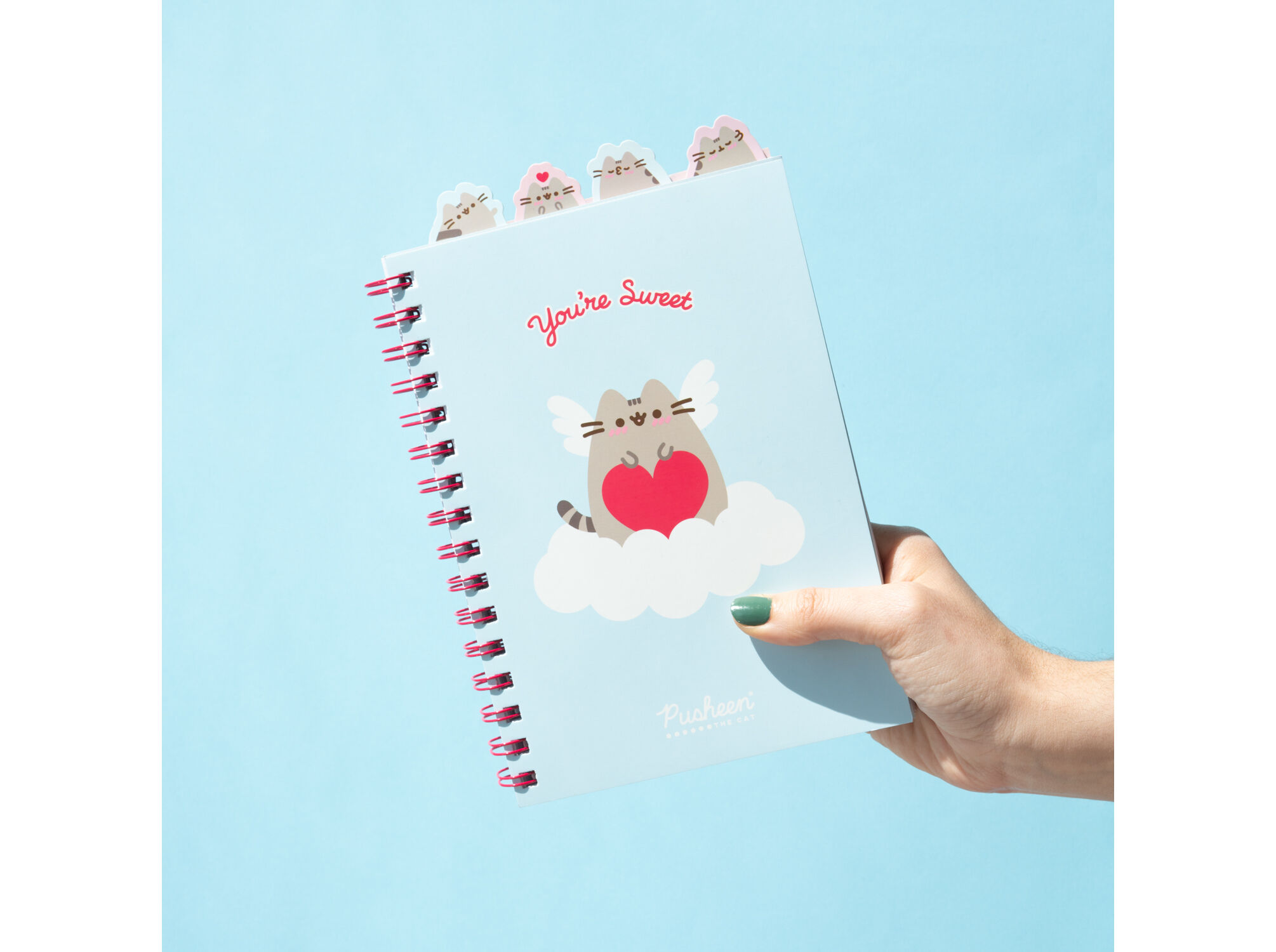 PROJECT NOTEBOOK ESPIRAL A5 LOVE PUSHEEN image number 3