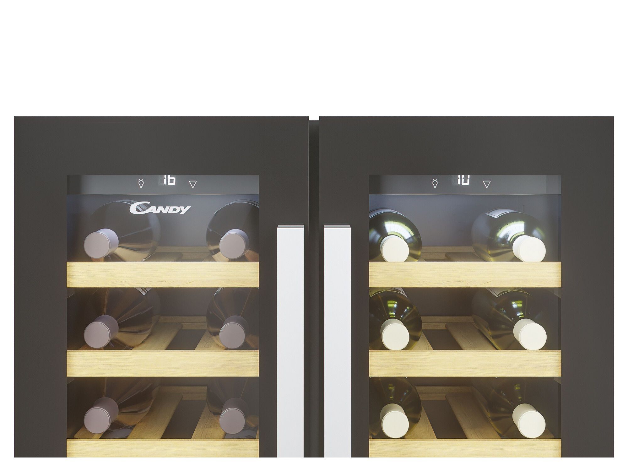 CAVE DE VINHOS CANDY CCVB 60D/1 (38 GARRAFAS - PRETO) image number 1