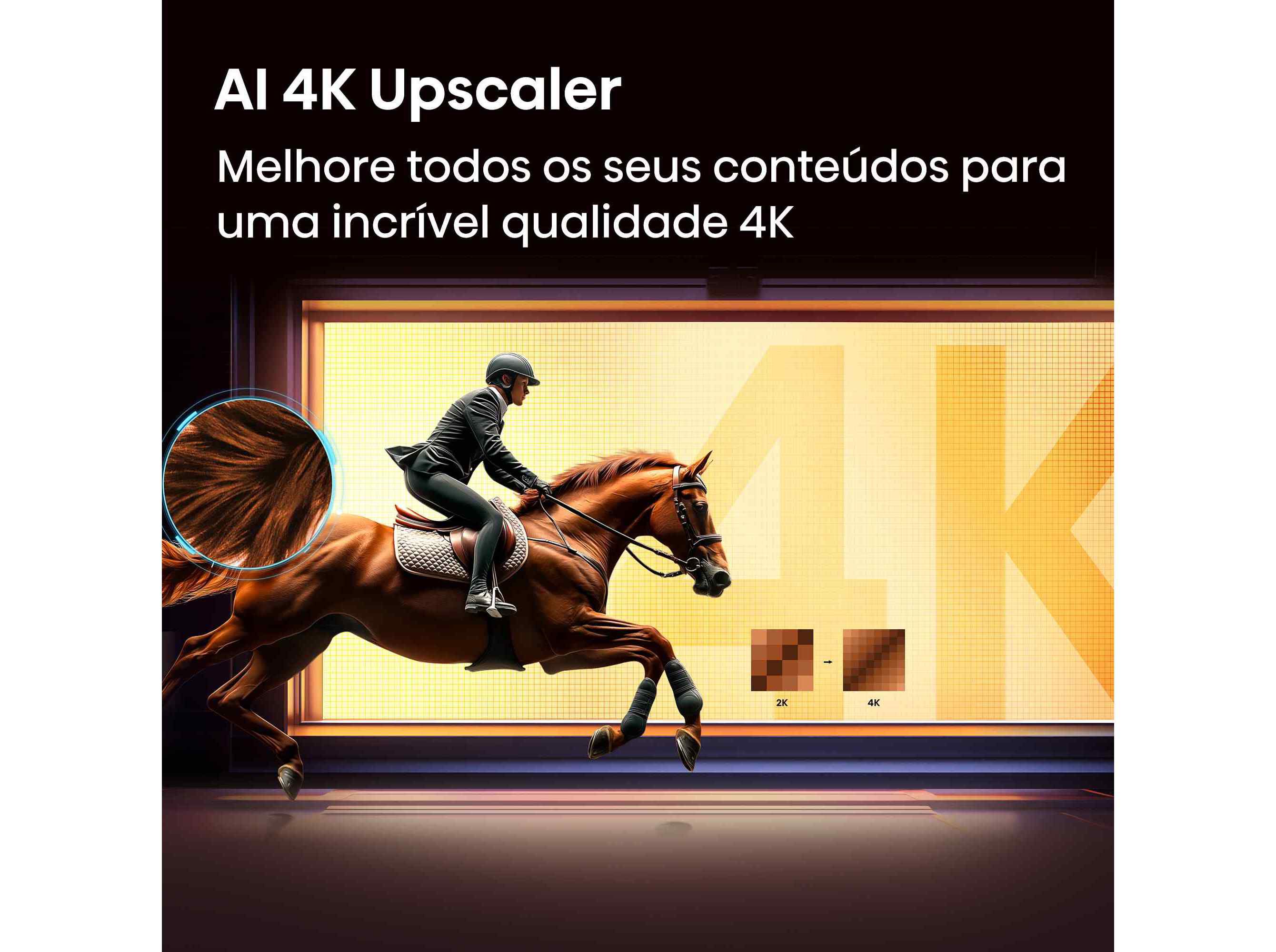 TV QLED HISENSE 75E7S 75" SMART 4K image number 5