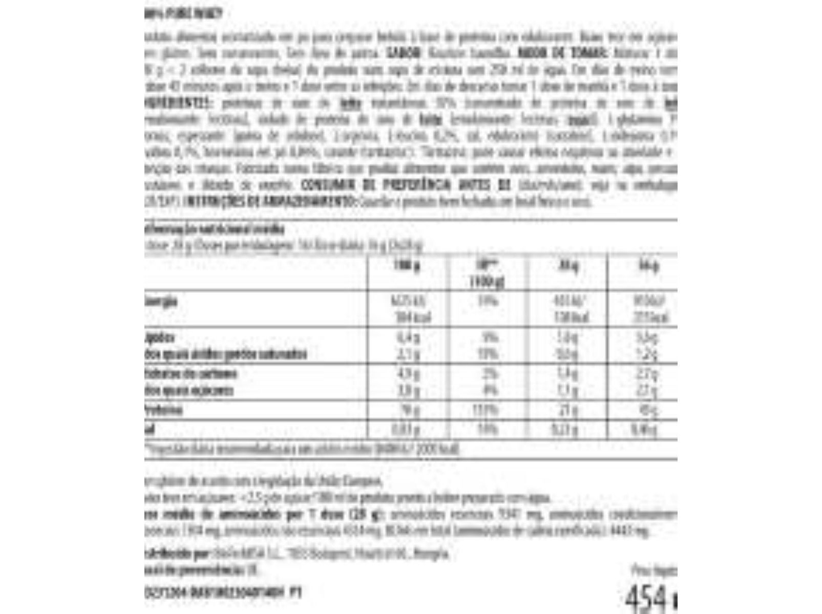 PROTEINA WHEY BIOTECH USA BAUNILHA 400G image number 1