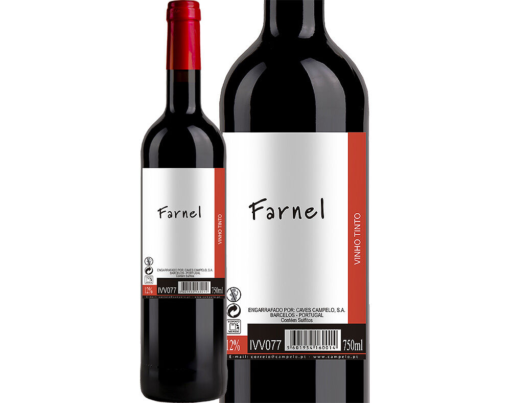 VINHO TINTO FARNEL 0.75L