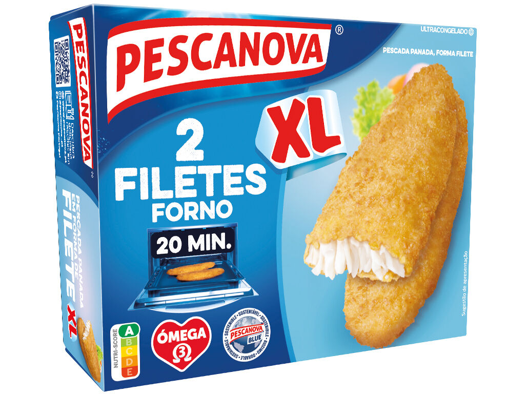 FILETE PESCADA PESCANOVA PANADA XL 250G image number 0