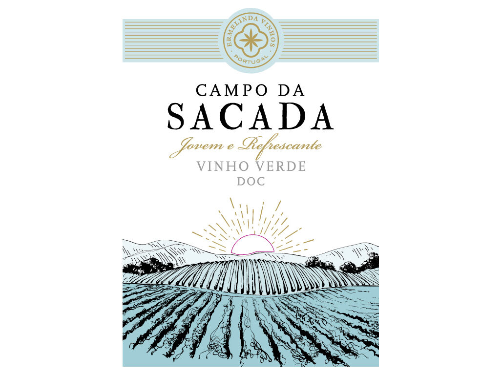 VINHO BRANCO CAMPO DA SACADA LIGEIRO VINHOS VERDES 0.75L image number 1