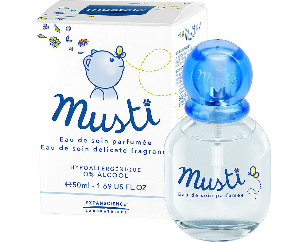 &Aacute;GUA DE COL&Oacute;NIA MUSTELA MUSTI SEM &Aacute;LCOOL 50ML