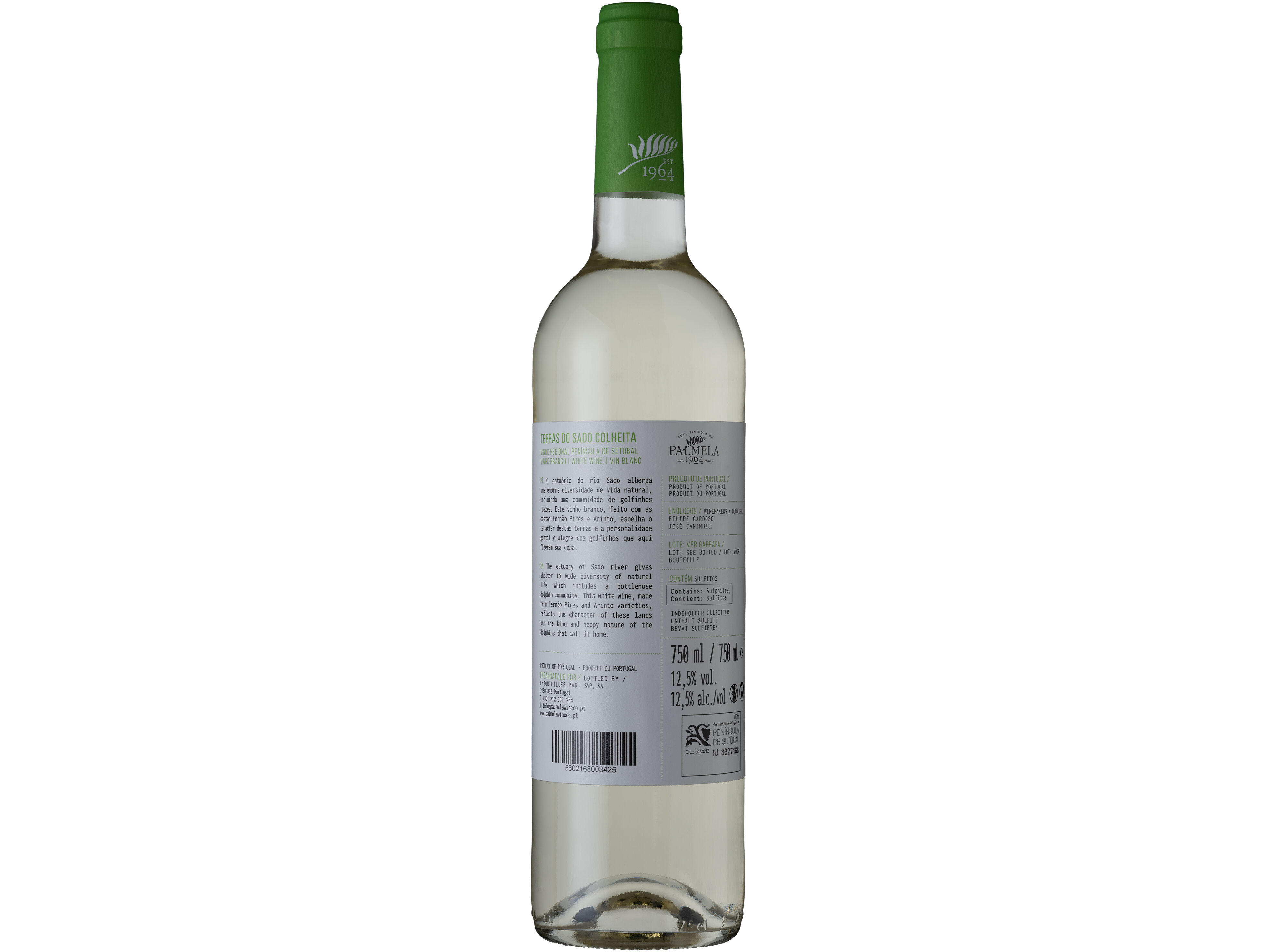 VINHO BRANCO TERRAS DO SADO 0.75L image number 1
