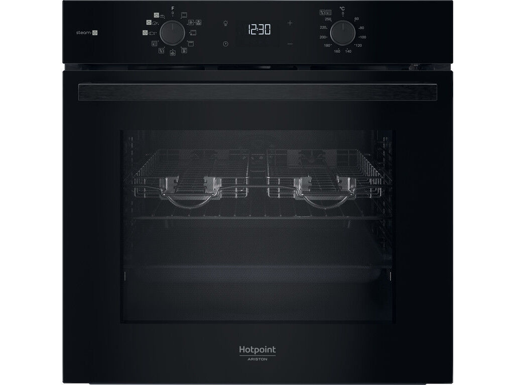 FORNO MULTIFUN&Ccedil;&Otilde;ES HOTPOINT HAO3 K78PSU1Z B PRETO A++ 71L PIROL&Iacute;TCO E HIDROL&Iacute;TICO
