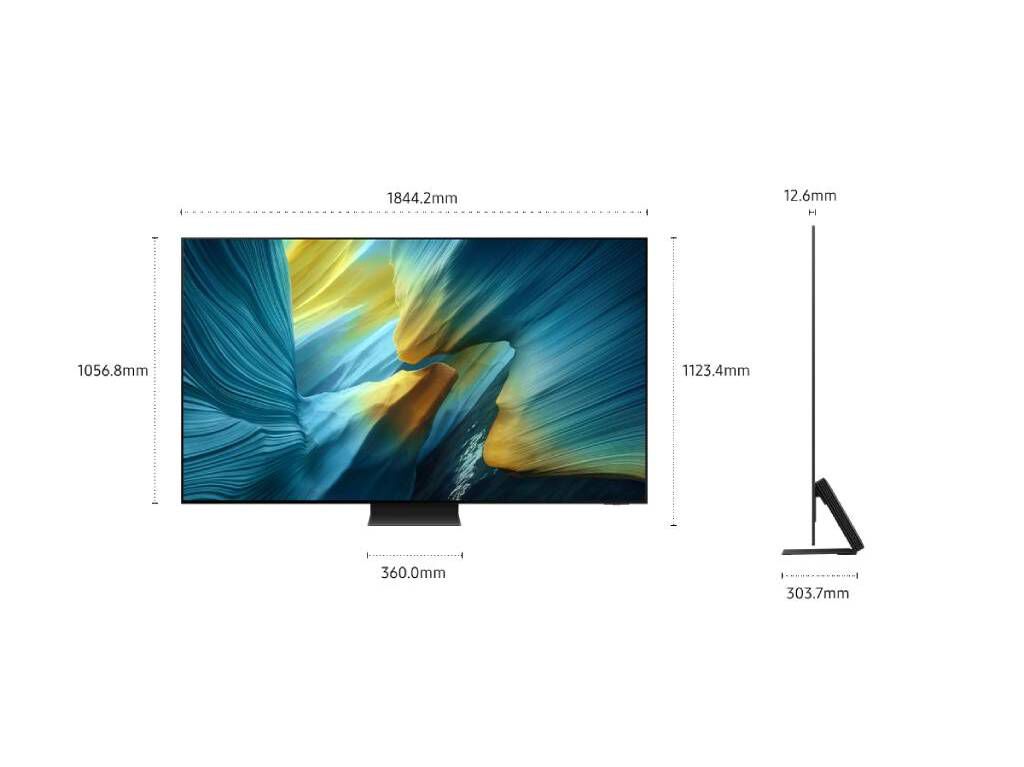 TV OLED SAMSUNG TQ83S95FAEXXC (83'' 4K SMART TV AI 209CM) image number 7