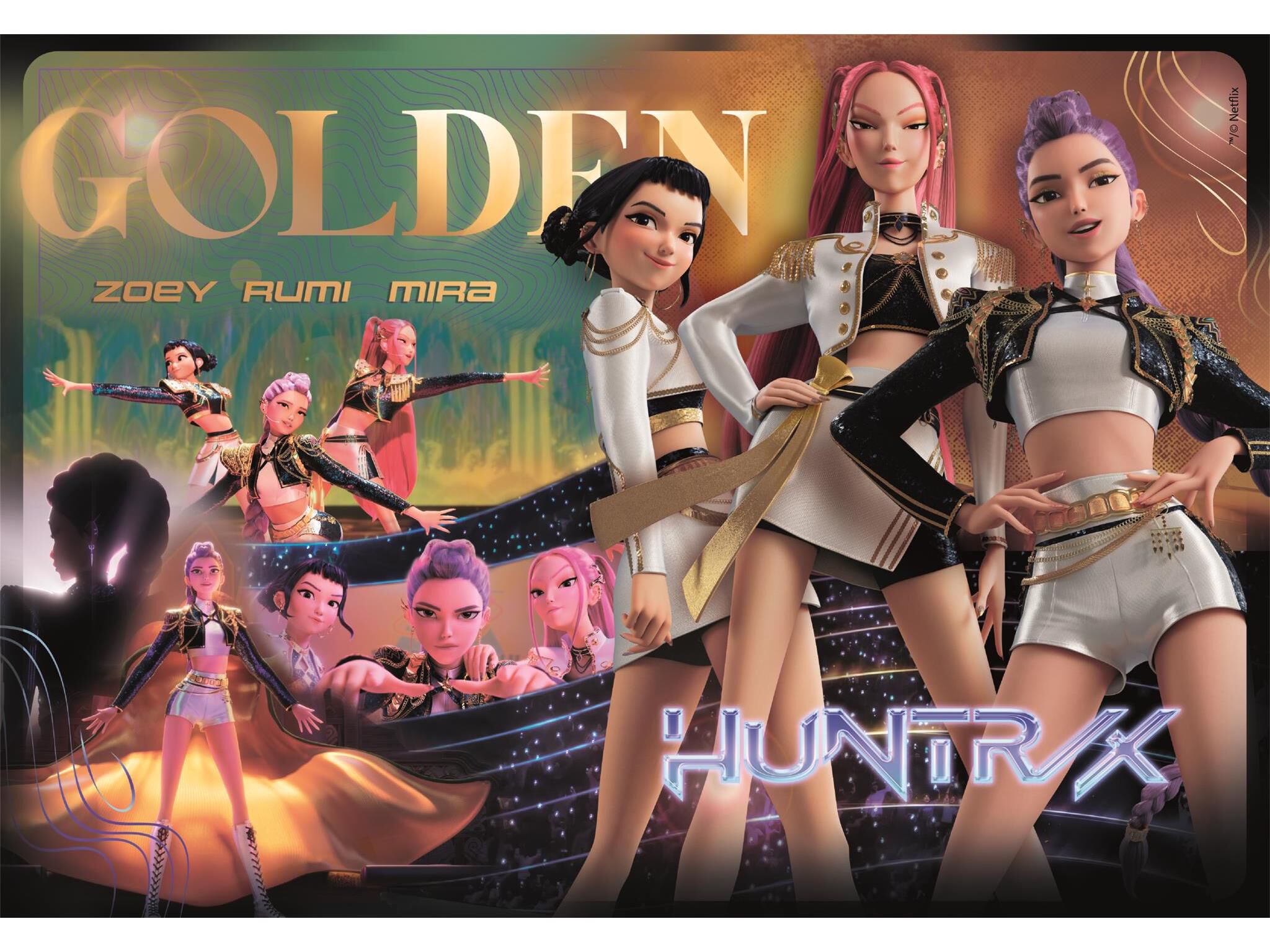 PUZZLE DEMON HUNTERS CLEMENTONI K-POP 1000 PE&Ccedil;AS image number 1