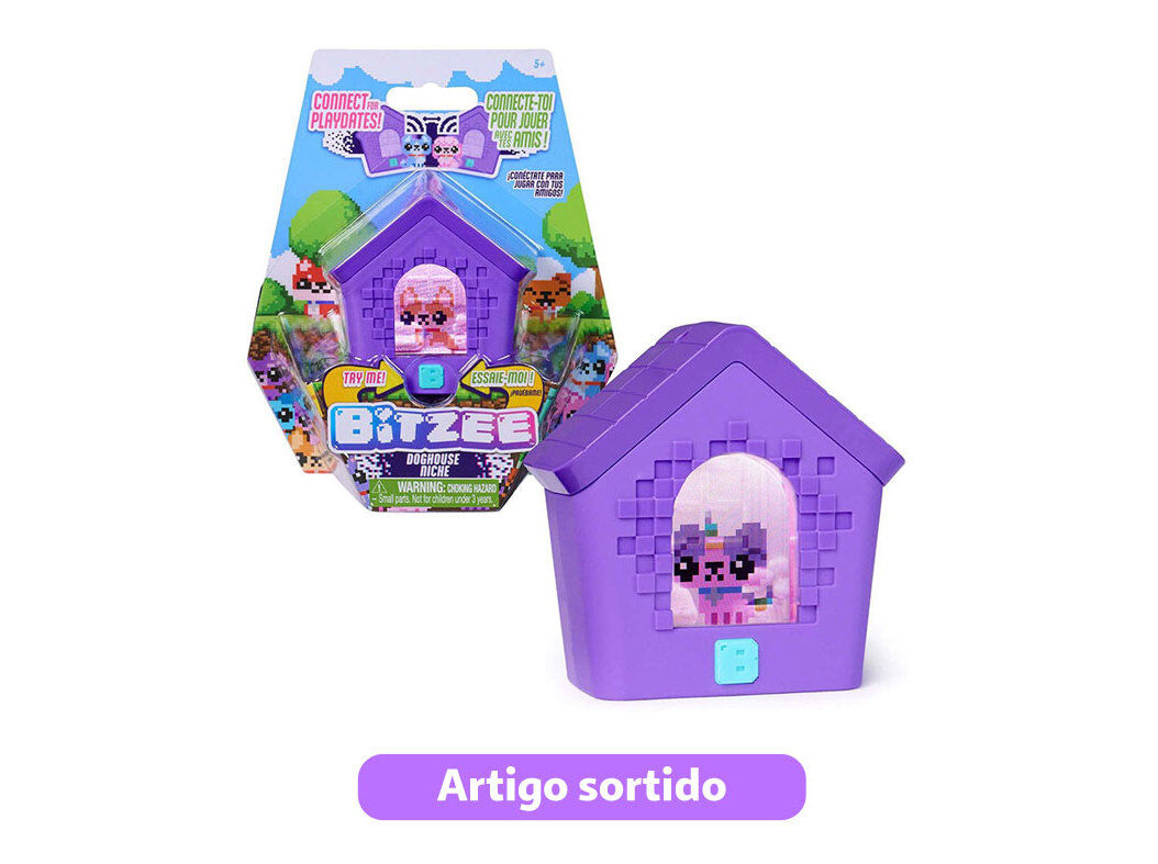 MASCOTE DIGITAL BITZEE DOGHOUSE MODELOS SORTIDOS