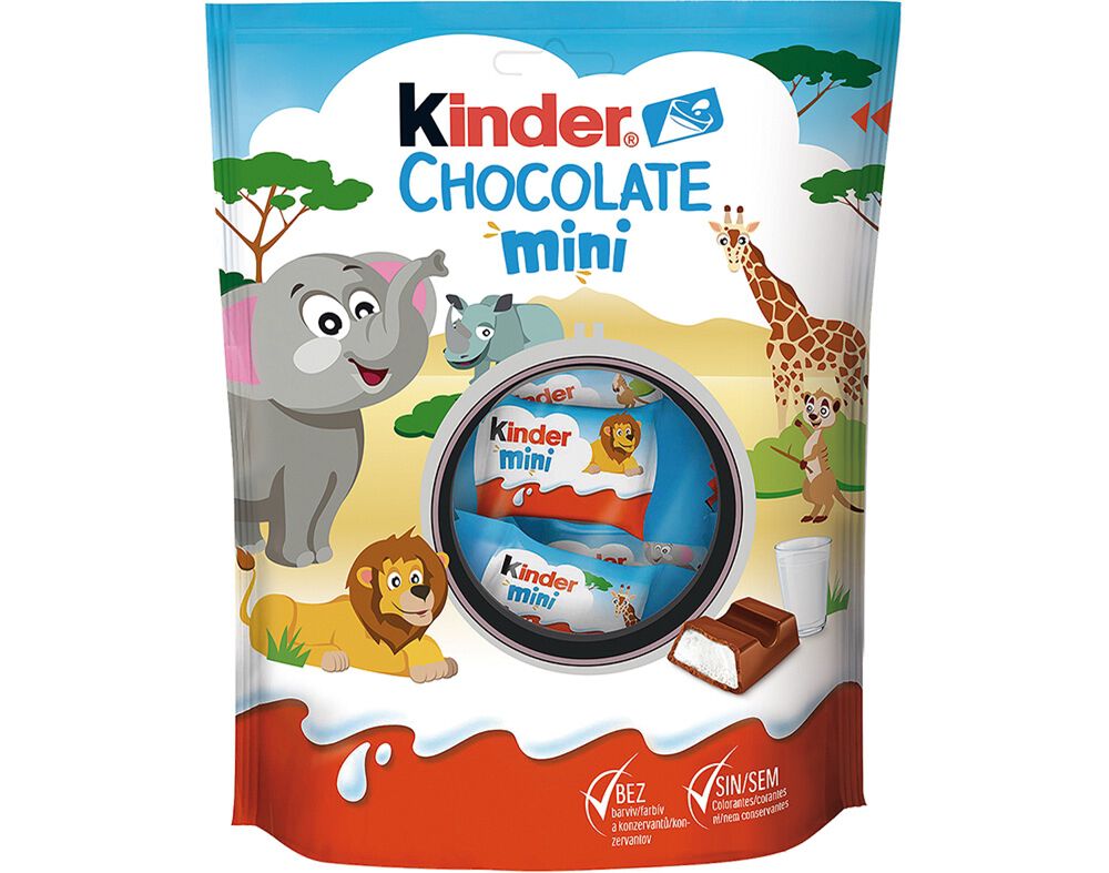 CHOCOLATE DE LEITE KINDER MINI 120G image number 0