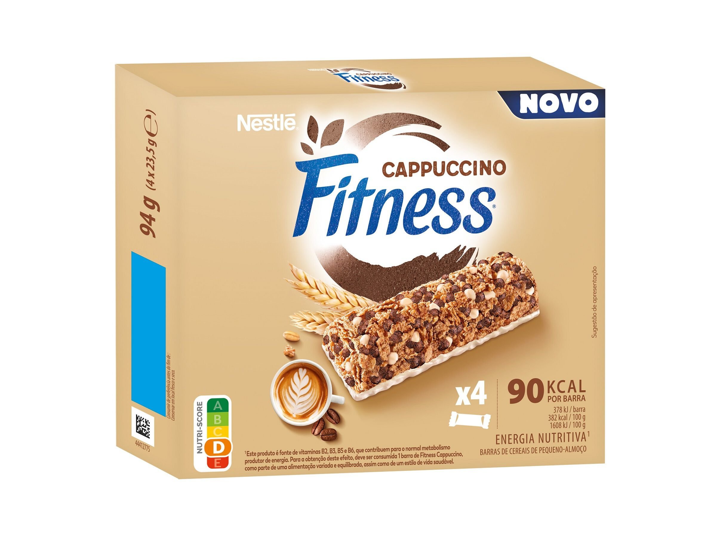 BARRA CEREAIS FITNESS CAPPUCCINO 4X23.5G image number 0