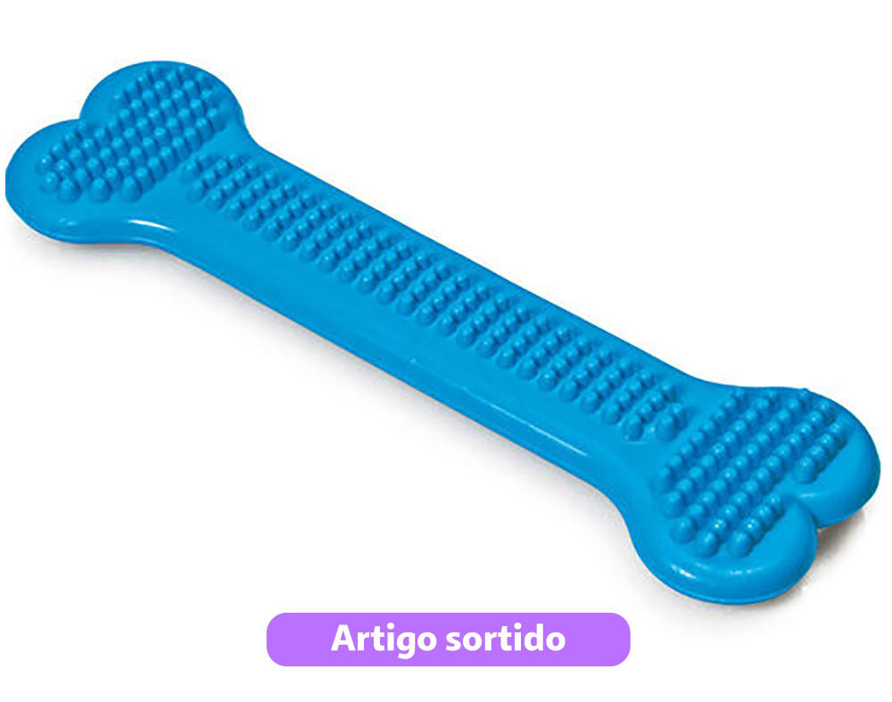 BRINQUEDO PARA C&Atilde;O OSSO GEOBONE4 19X6CM image number 0