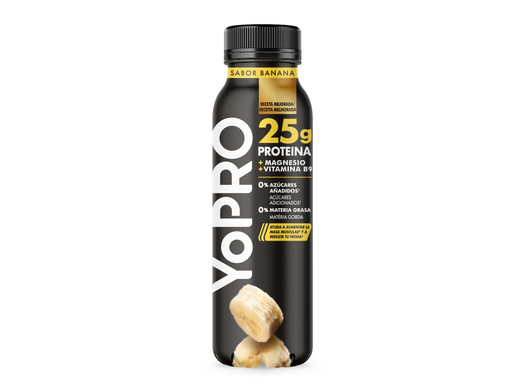 IOGURTE LIQUIDO YOPRO BANANA 300G image number 0
