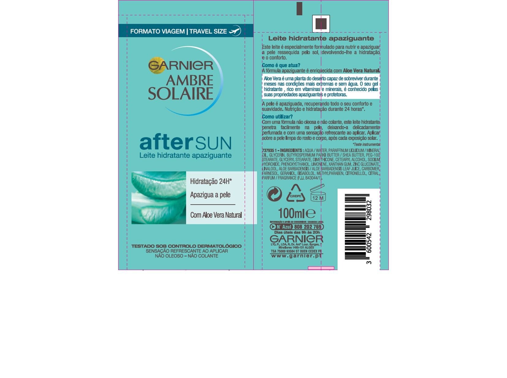 AP&Oacute;S SOL AMBRE SOLAIRE 100ML image number 1