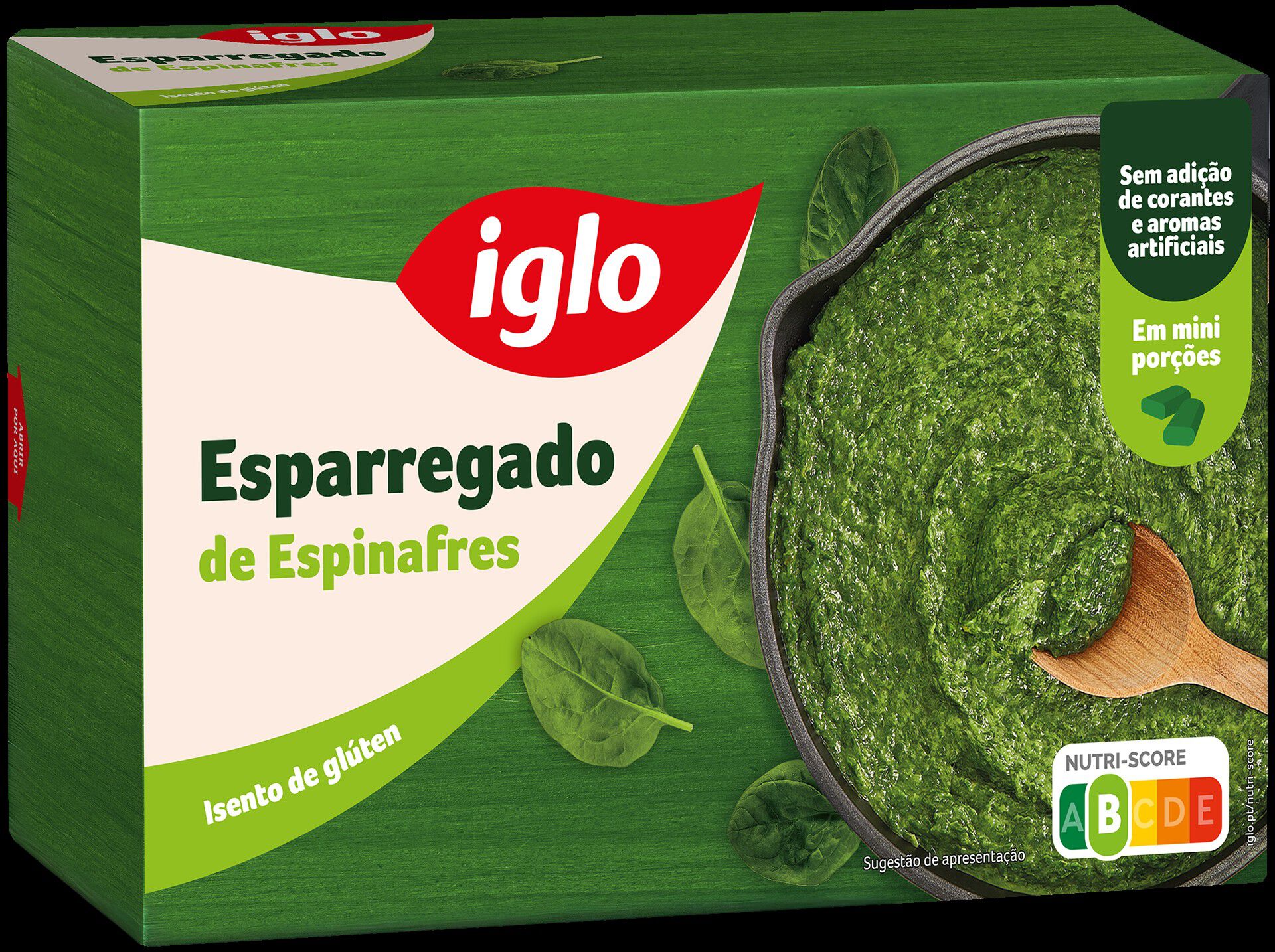 ESPARREGADO IGLO SEM GL&Uacute;TEN 750G image number 1