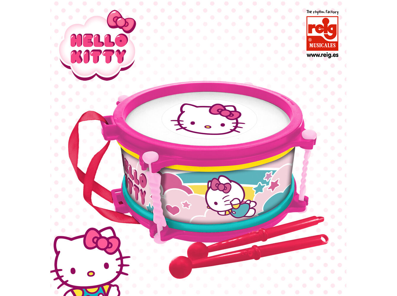 TAMBOR HELLO KITTY image number 0