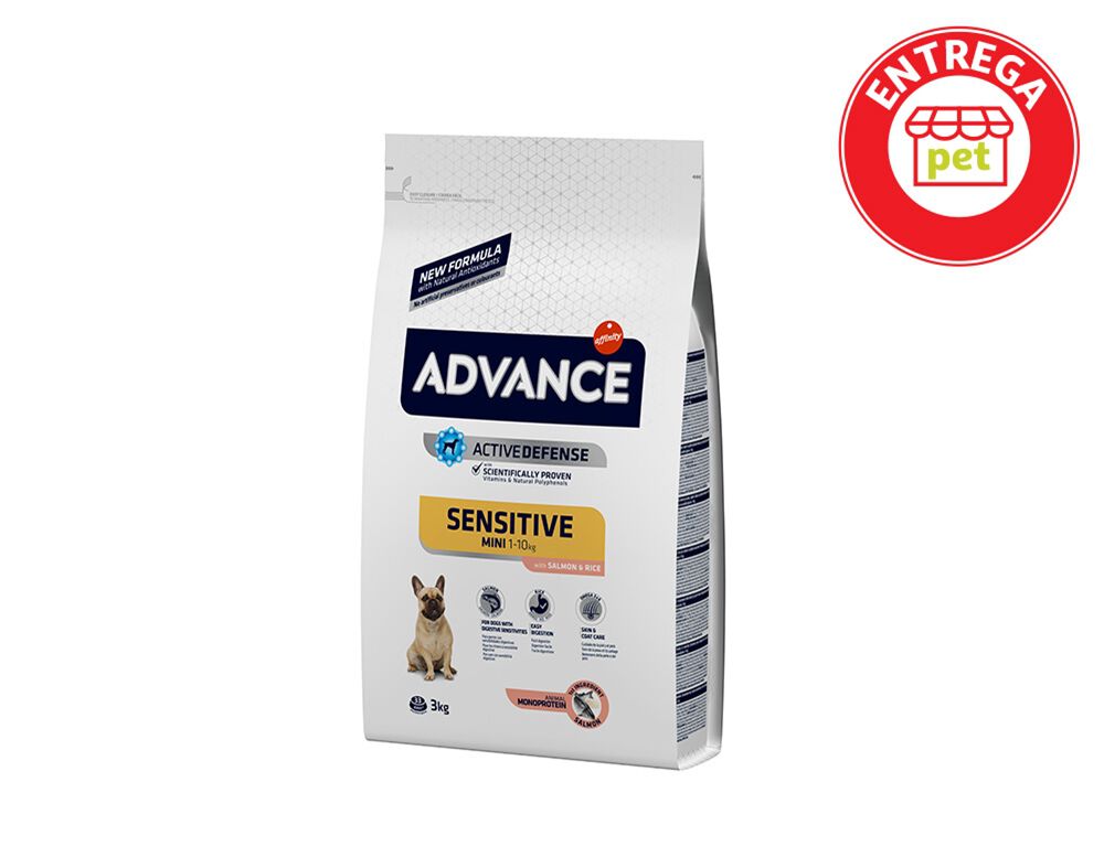 RA&Ccedil;&Atilde;O PARA C&Atilde;O ADVANCE MINI SENSITIVE 3KG image number 1