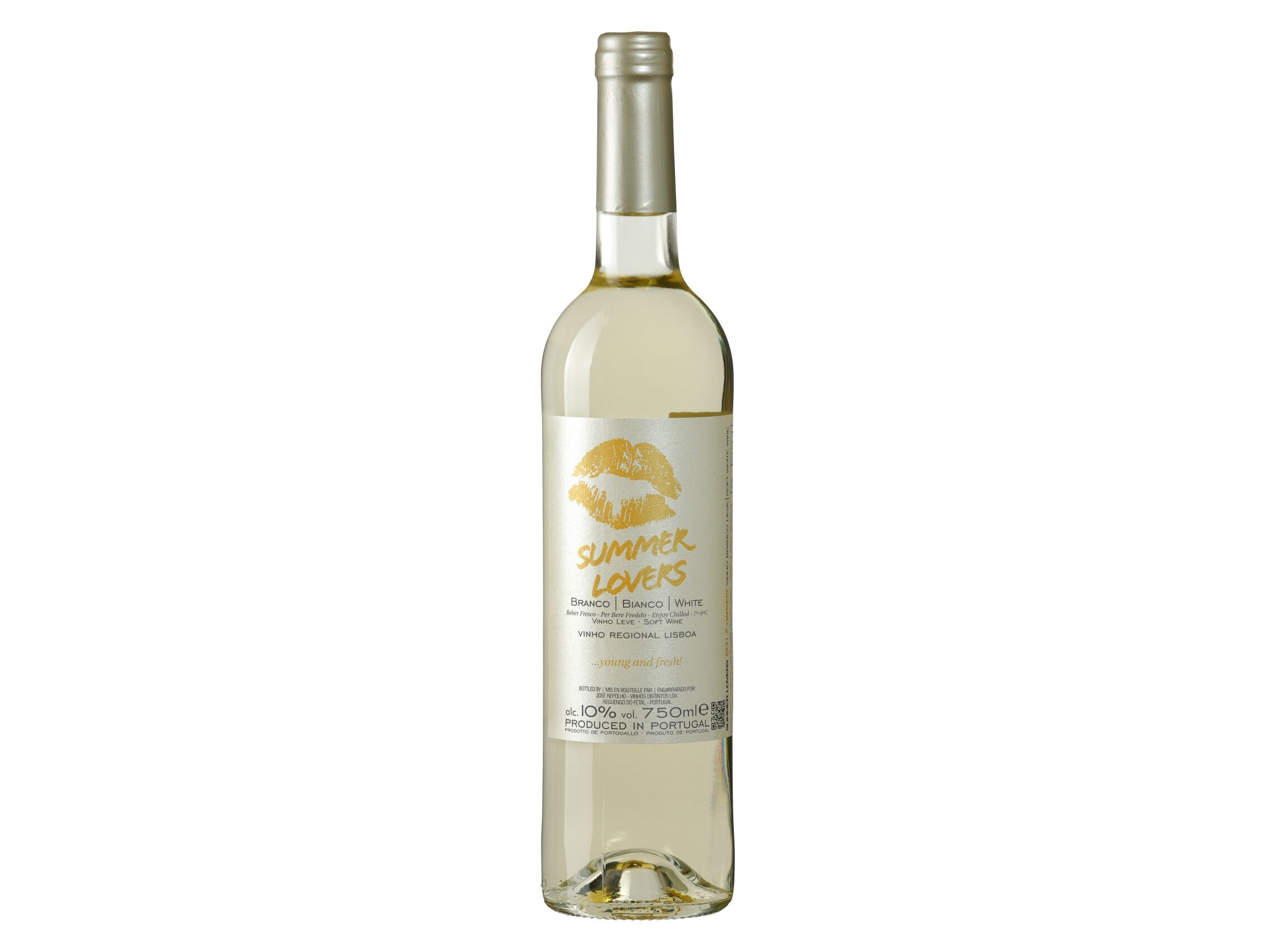 VINHO BRANCO SUMMER LOVERS LISBOA 0.75L image number 1