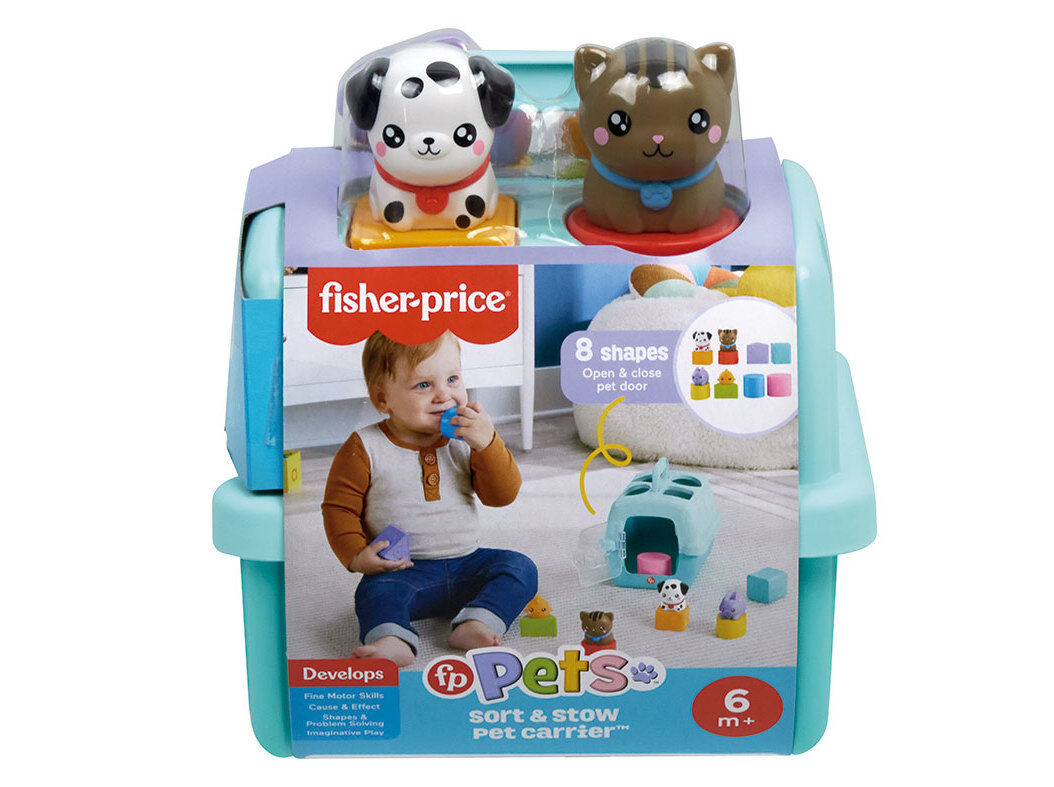 CAIXA TRANSPORTE FISHER PRICE ANIMAIS AMIGOS image number 0