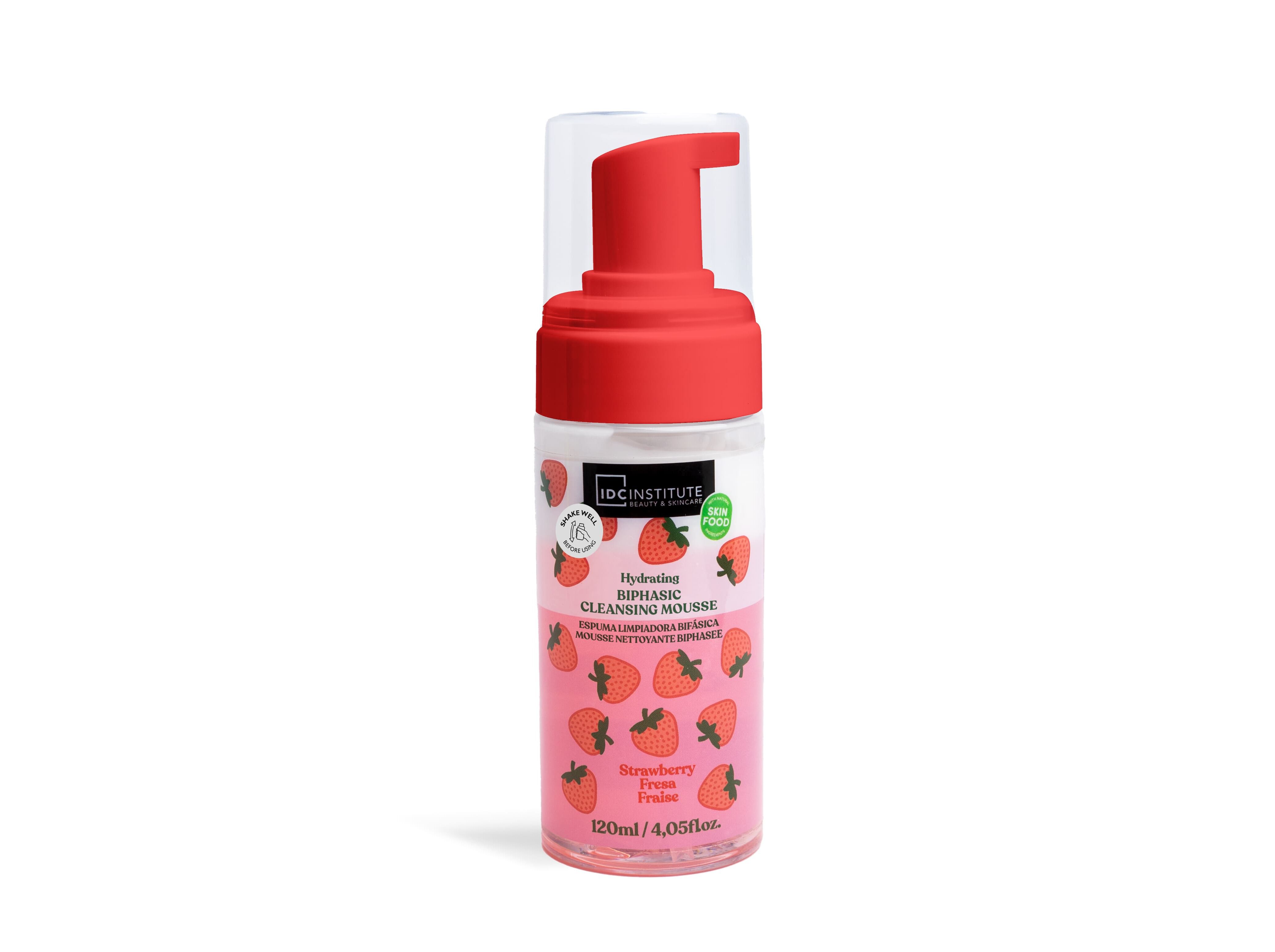 MOUSSE DE LIMPEZA IDC INSTITUTE STRAWBERRY 120 ML image number 1