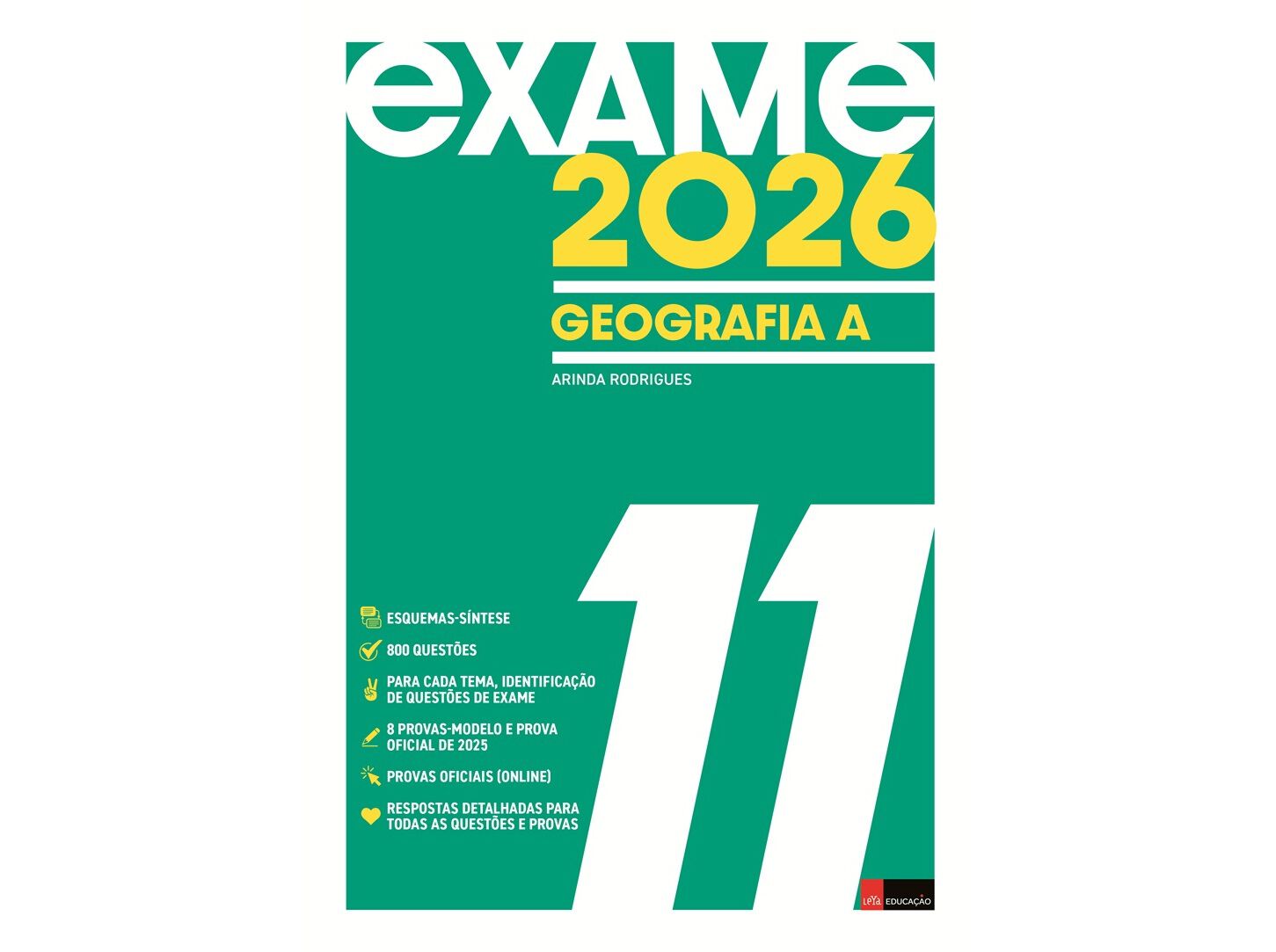 LIVRO EXAME 2026 GEOGRAFIA A 11&ordm; ANO