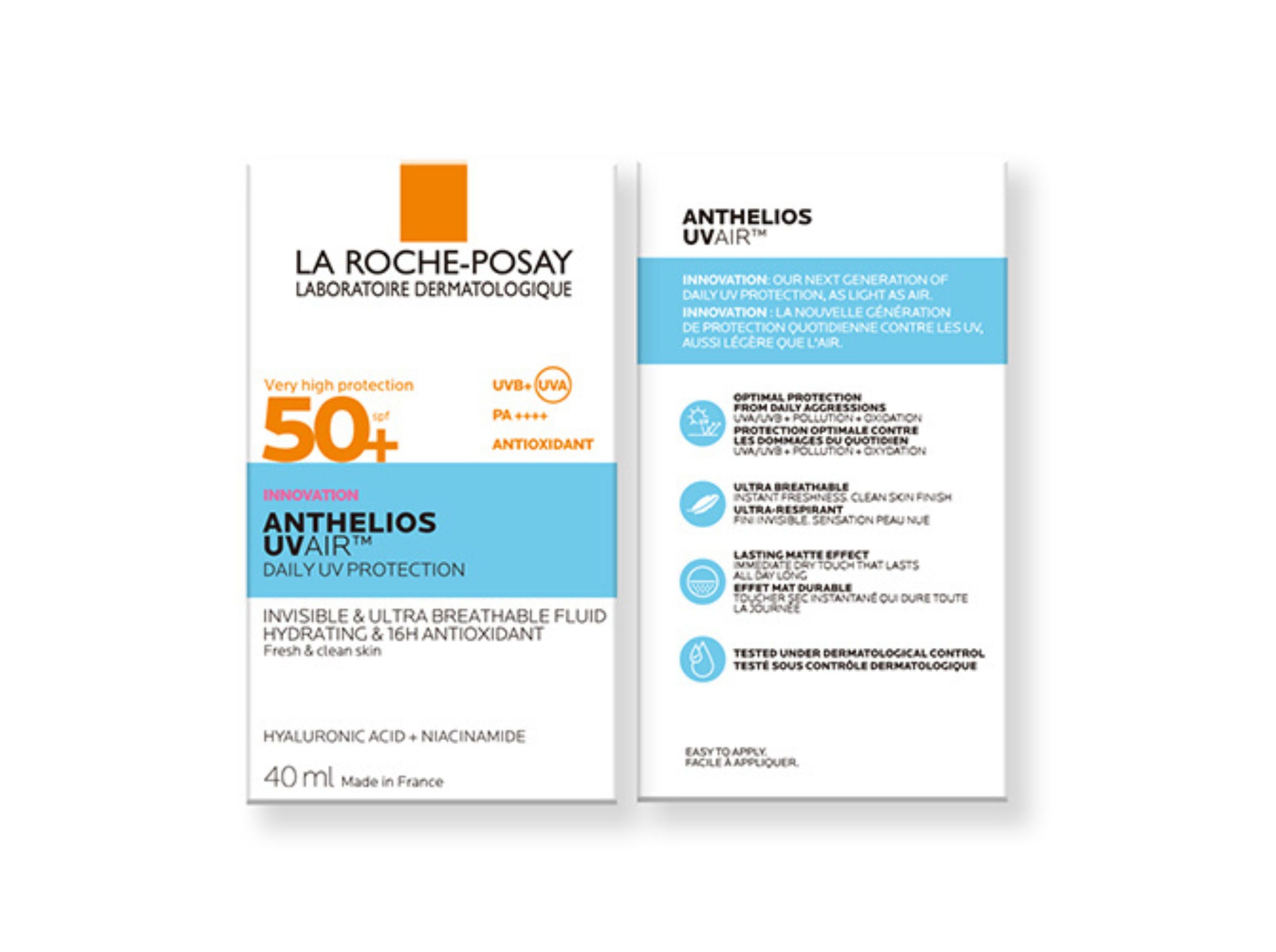 FLUIDO ANTHELIOS UV AIR SPF50+ 40ML image number 3