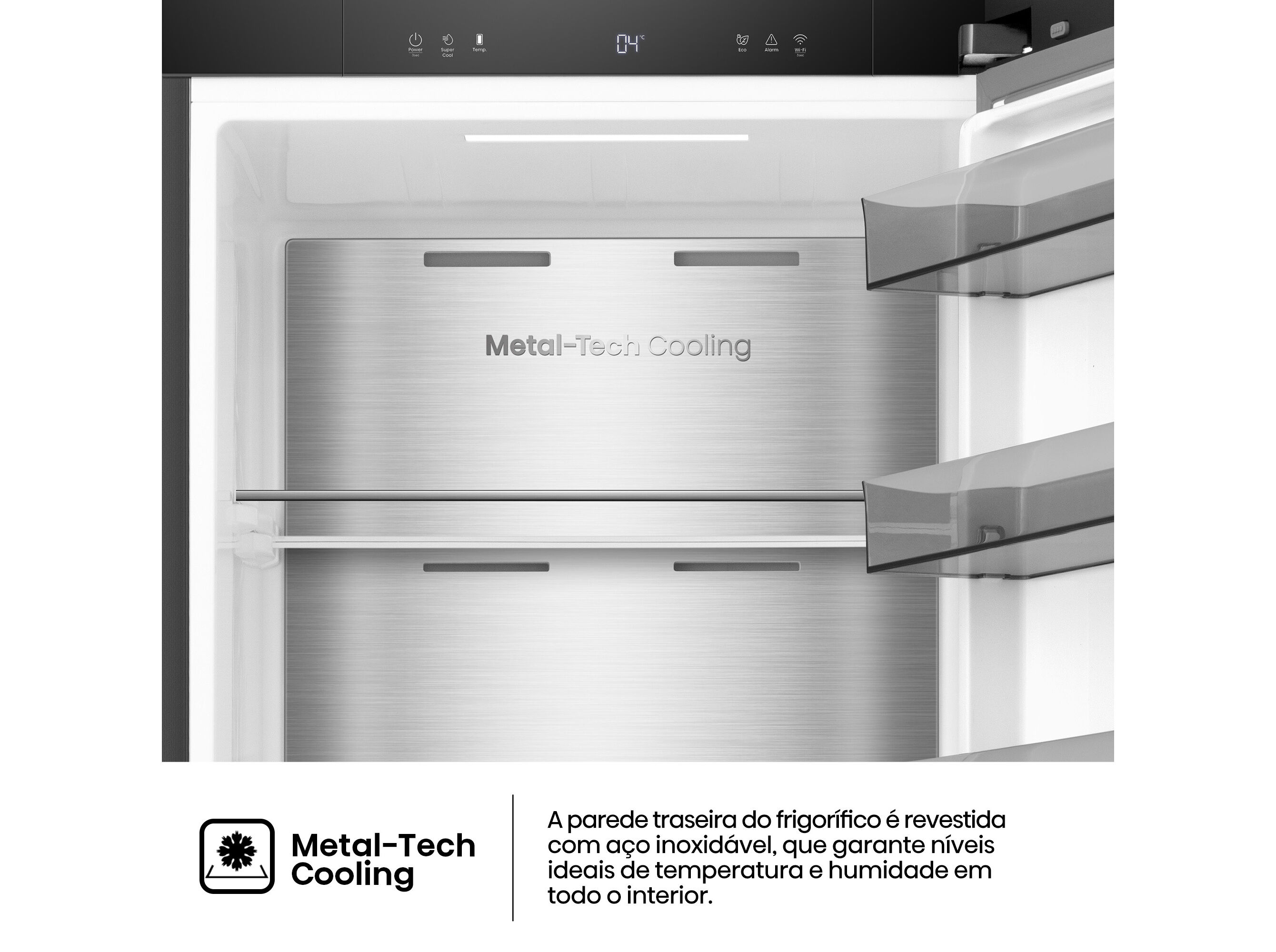 FRIGOR&Iacute;FICO KITCHEN FIT HISENSE RL3K370SAFC 1 PORTA C 372L image number 10