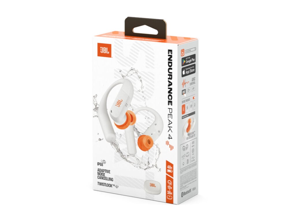 AURICULARES BT JBL ENDURANCE PEAK 4 BRANCO image number 7