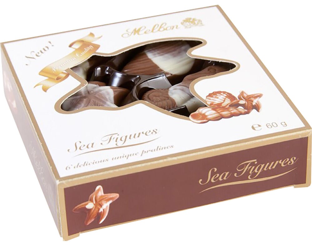 CHOCOLATE MELBON FRUTOS MAR 60G