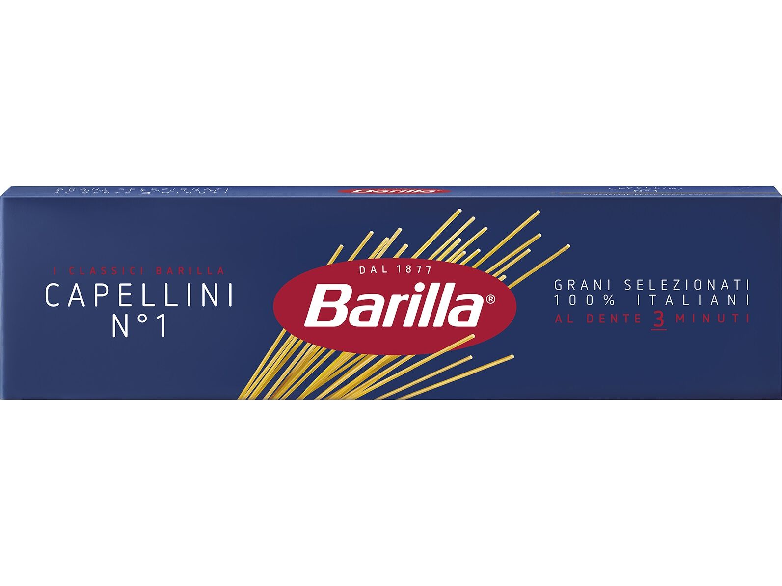 MASSA BARILLA CAPELLINI 500G image number 0