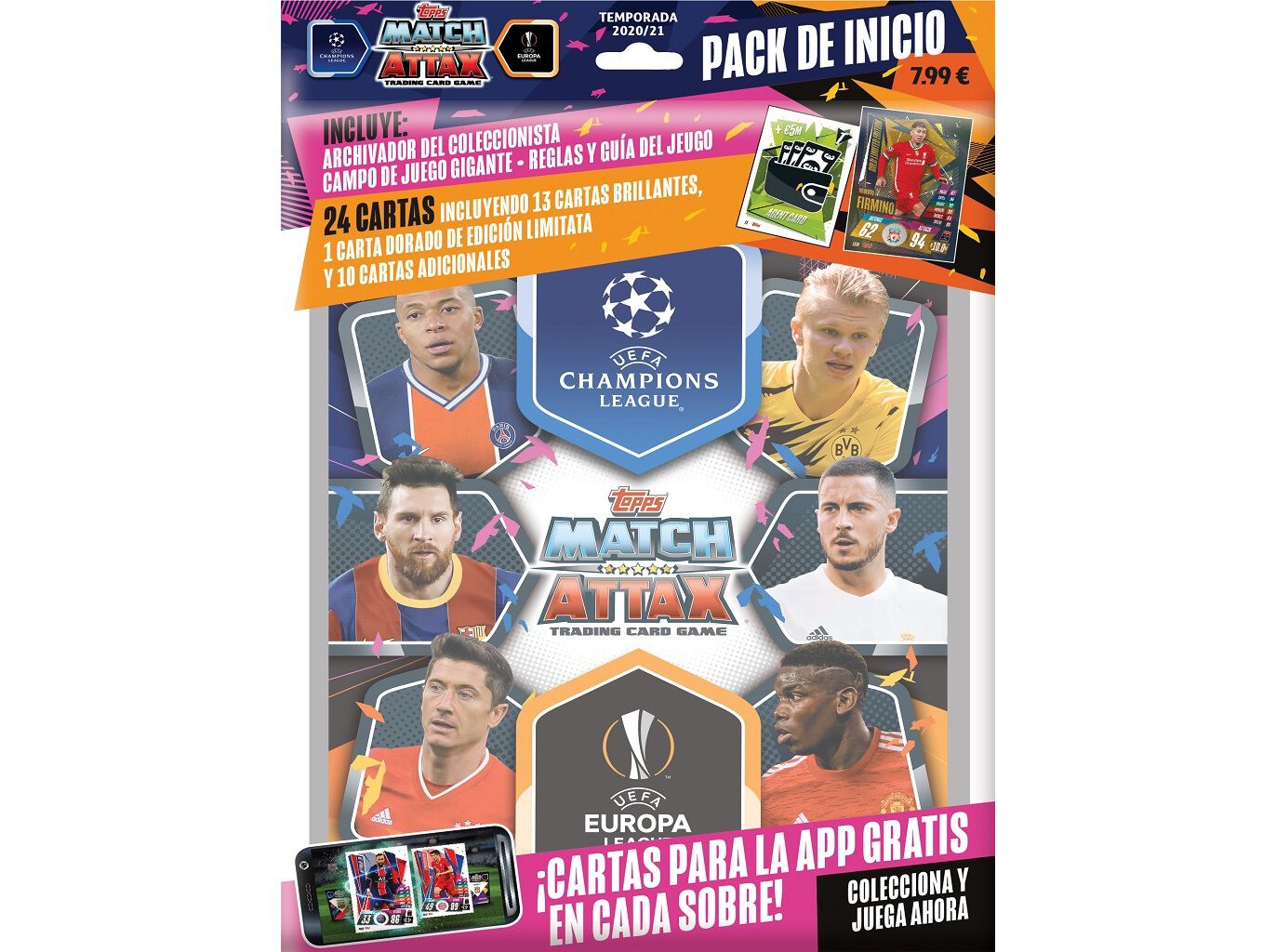 CADERNETA CHAMPIONS LEAGUE STARTER PACK image number 1