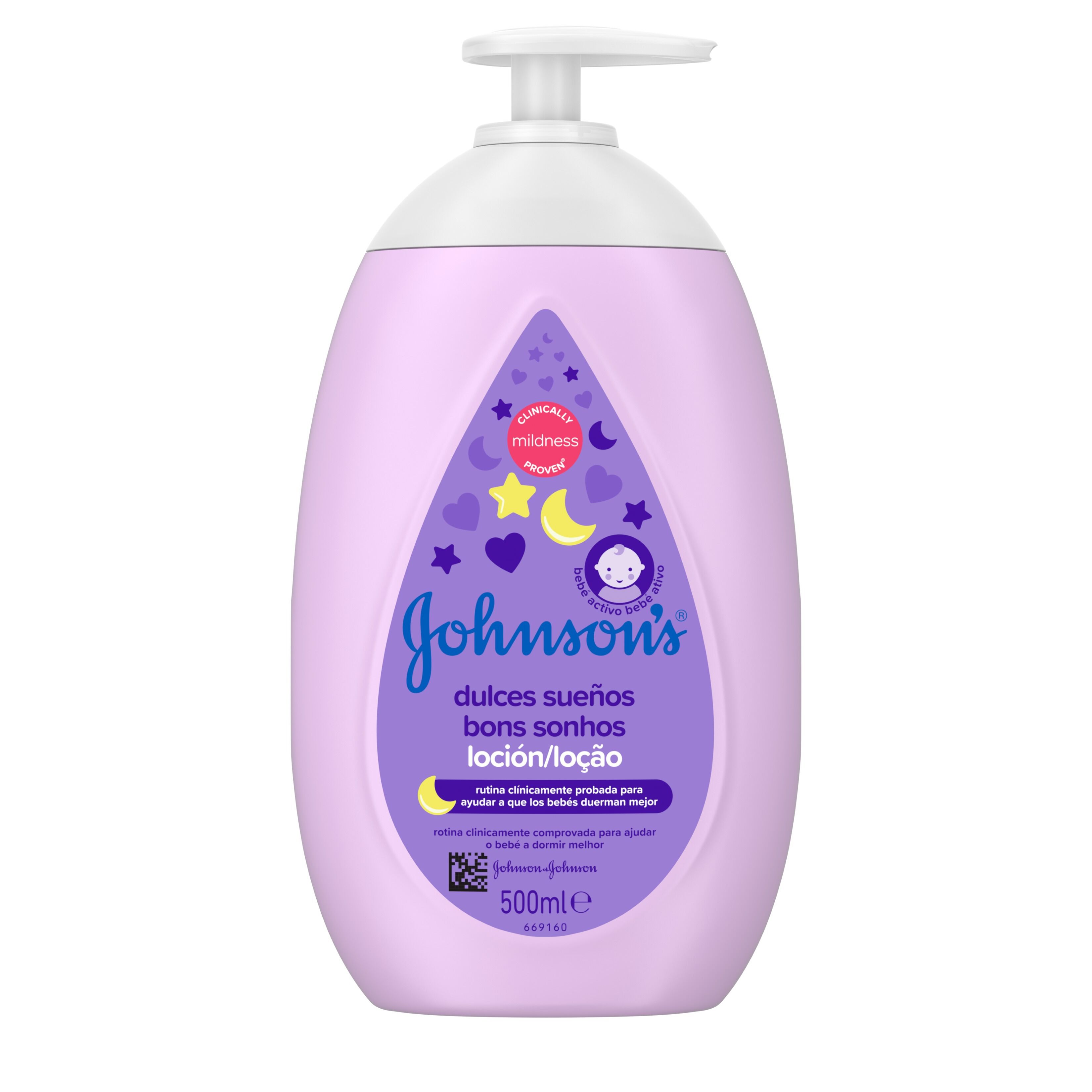 LO&Ccedil;&Atilde;O JOHNSON'SBABY BONS SONHOS 500ML image number 0