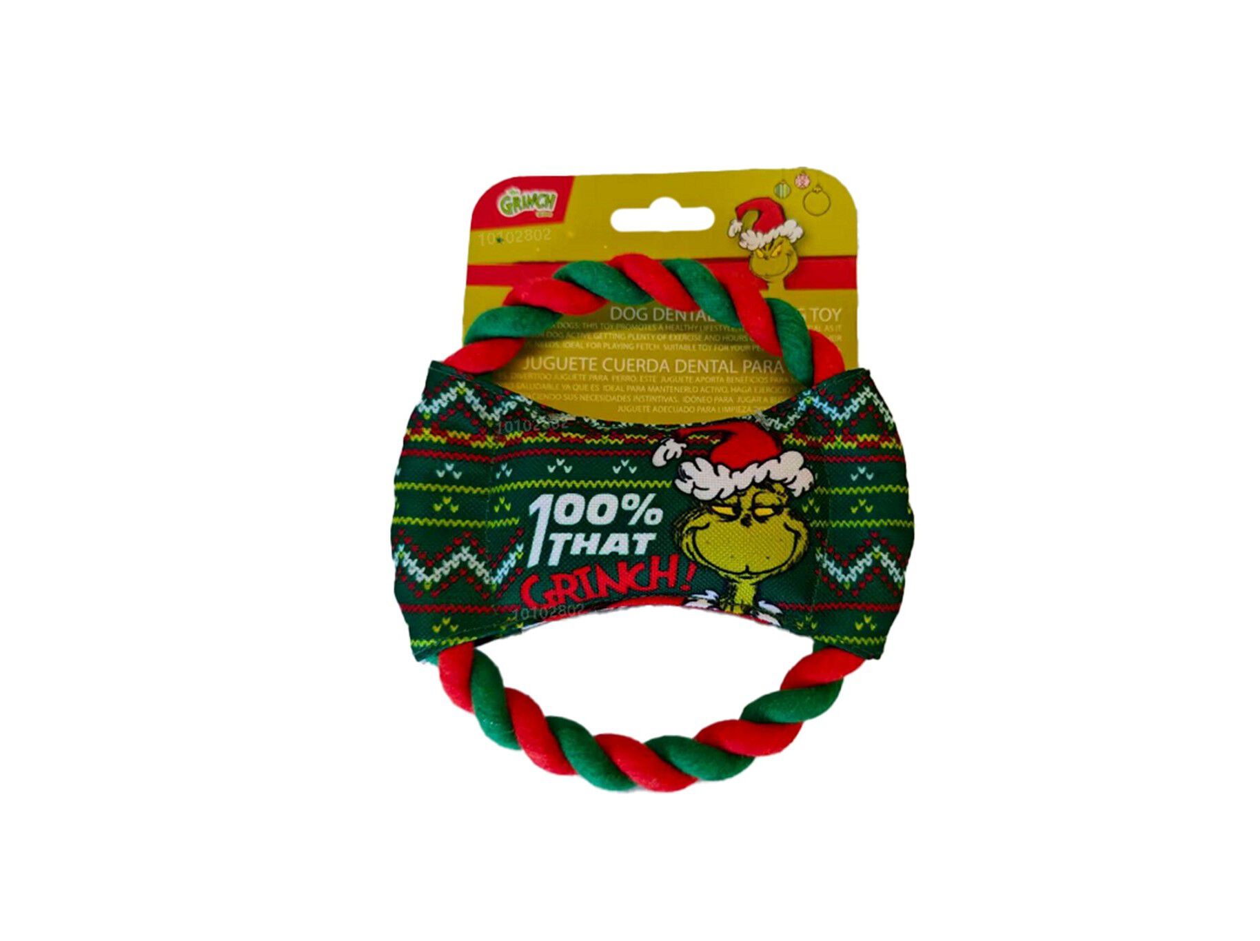 BRINQUEDO NATAL C&Atilde;O RIGA DISCO CORDA GRINCH