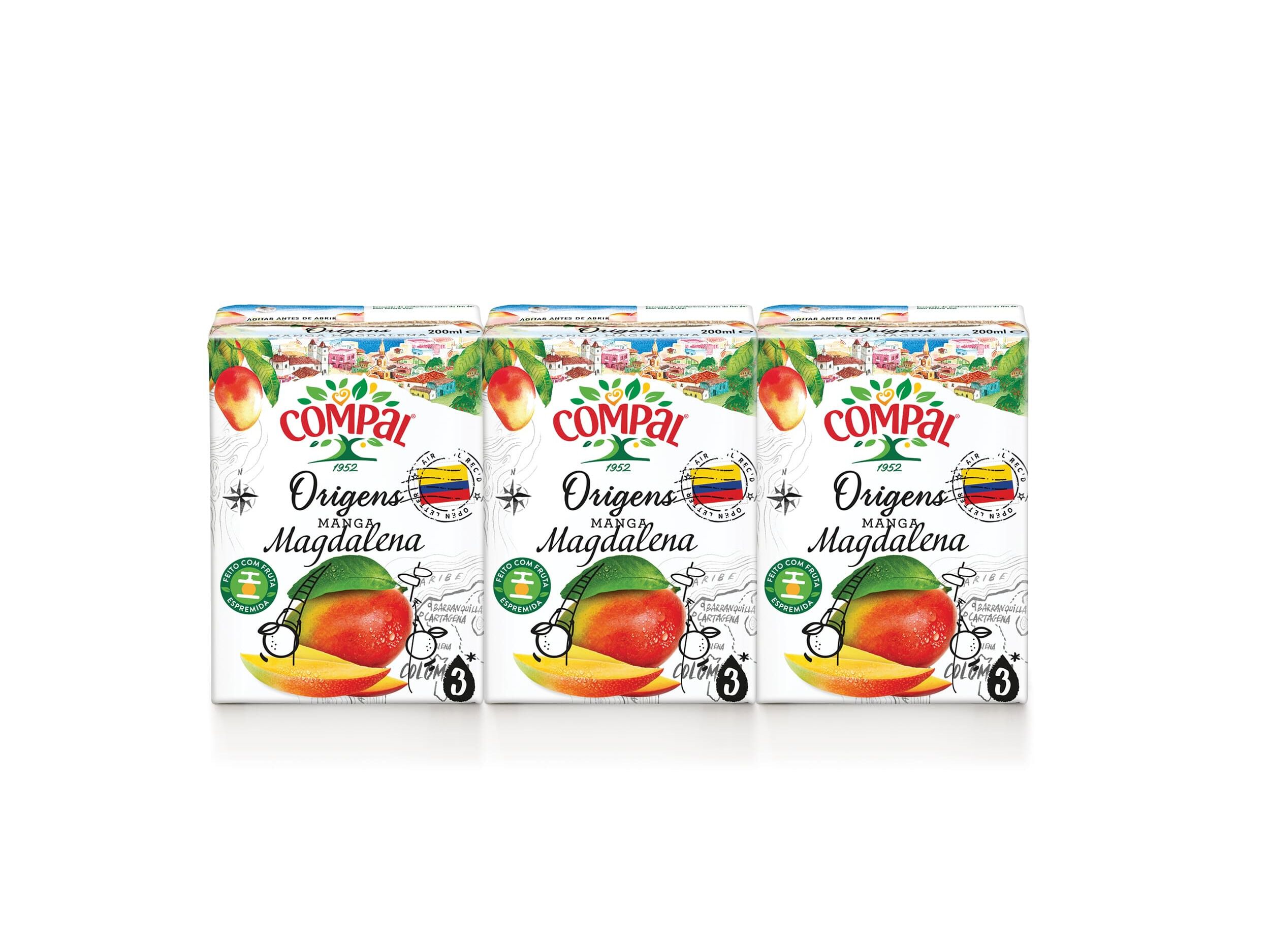 N&Eacute;CTAR COMPAL CL&Aacute;SSICO MANGA MAGDALENA 3X0.20L image number 1