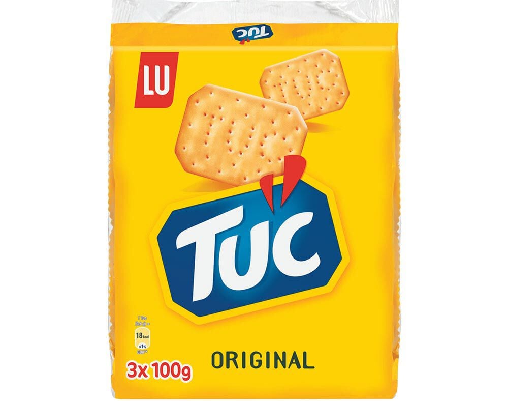 BOLACHA TUC ORIGINAL 3X100G image number 0