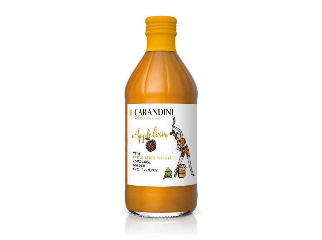 VINAGRE DE SIDRA CARANDINI KOMBUCHA E GENGIBRE 500ML image number 0