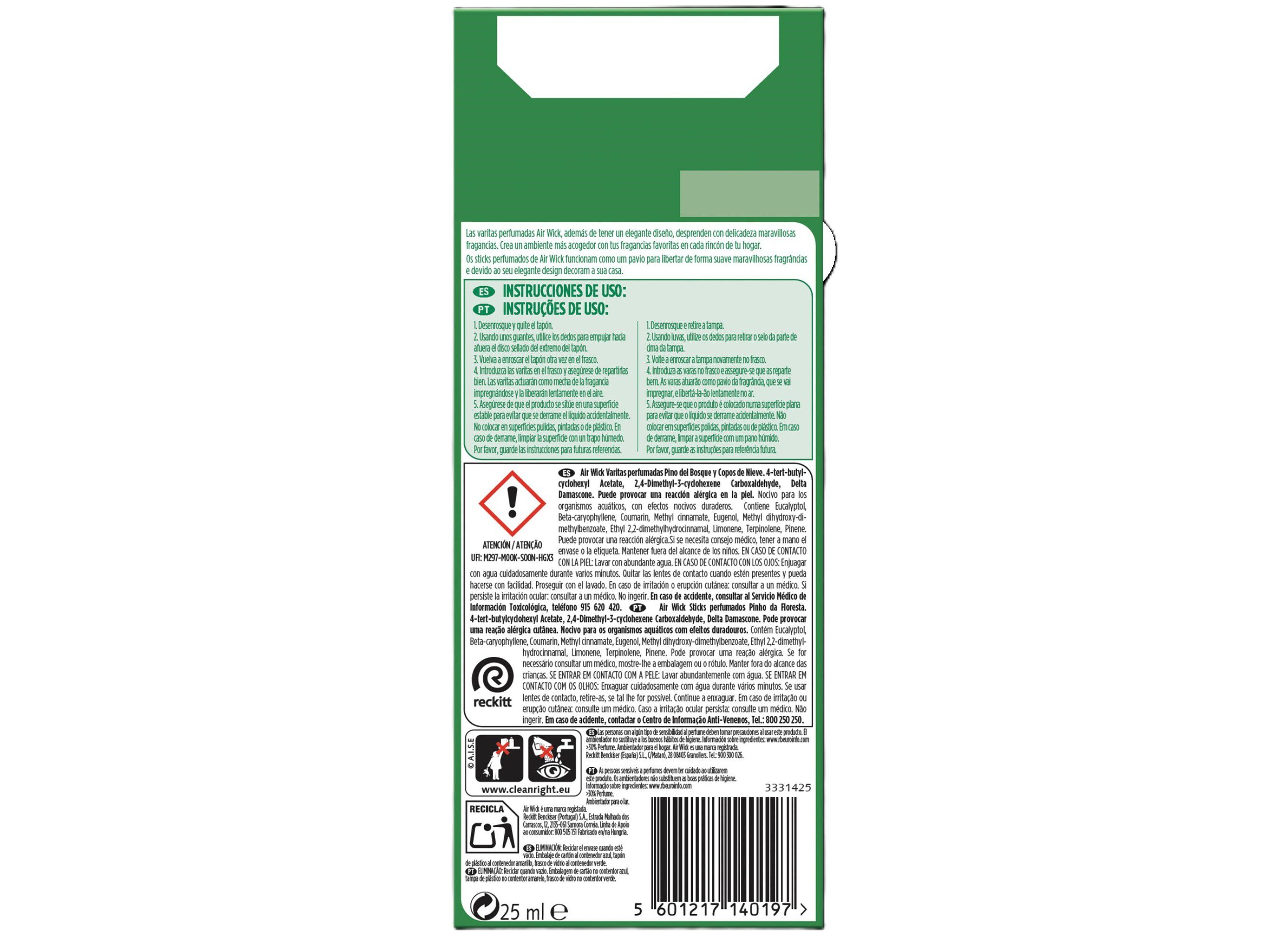 STICKS AIRWICK PINHO DA FLORESTA image number 1