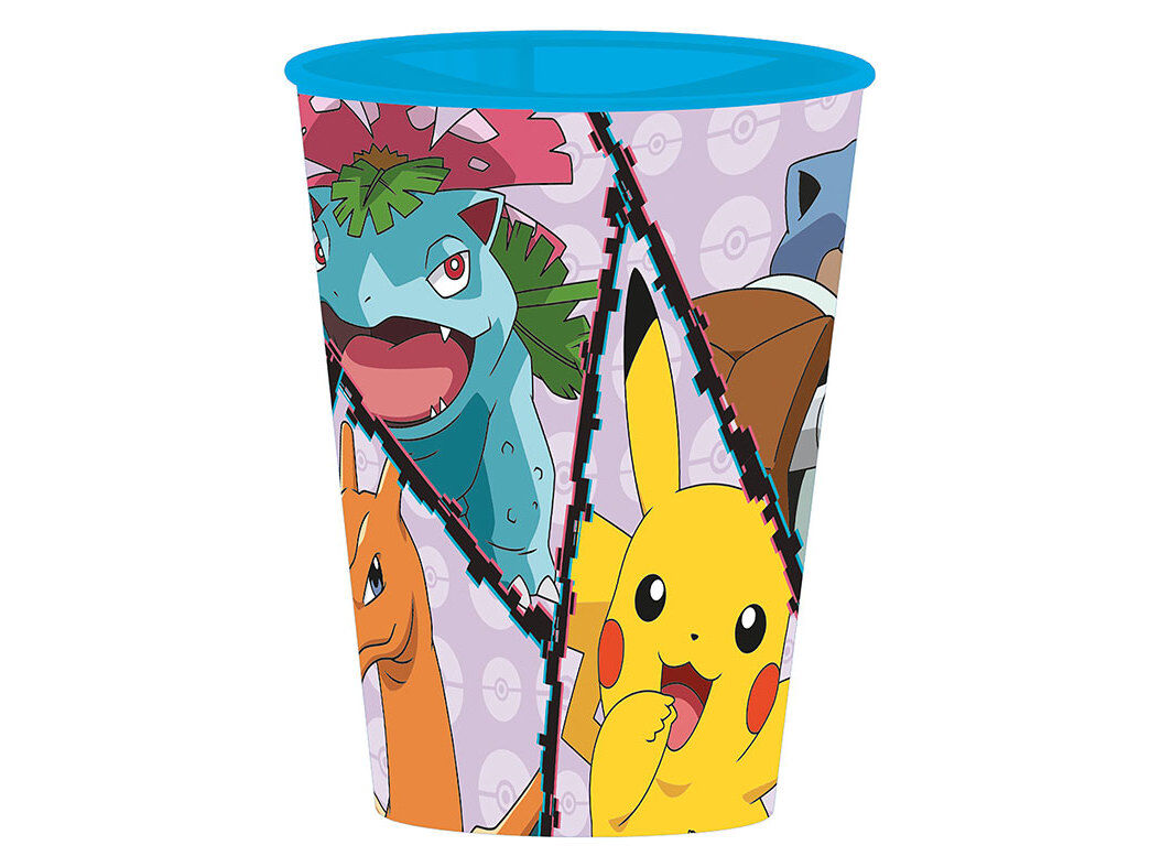 COPO PL&Aacute;STICO POK&Eacute;MON REUTILIZ&Aacute;VEL 26CL