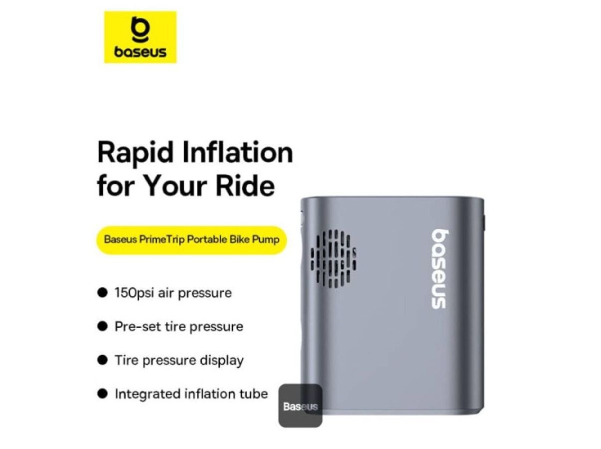 BIKE PUMP BASEUS C11169000121-00 CINZA image number 4