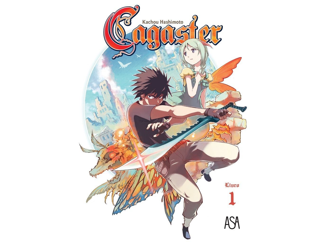 LIVRO CAGASTER N01 :DE KACHOU HASHIMOTO image number 1