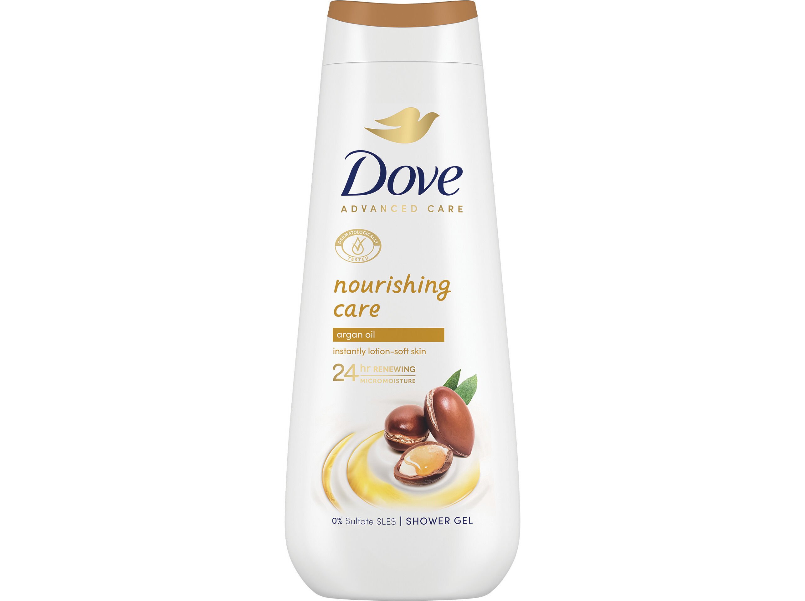 GEL BANHO DOVE ADV NOURISHING ARGAN OIL 600ML image number 2