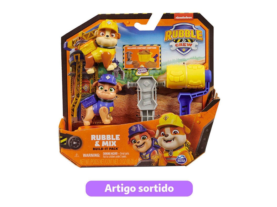 FIGURA RUBBLE E COMPANHIA PACK 2 MODELOS SORTIDOS image number 0