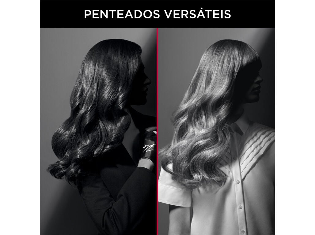 SECADOR DE CABELO CV6430F0 E MODELADOR CABELO CF322LFO ROWENTA image number 7