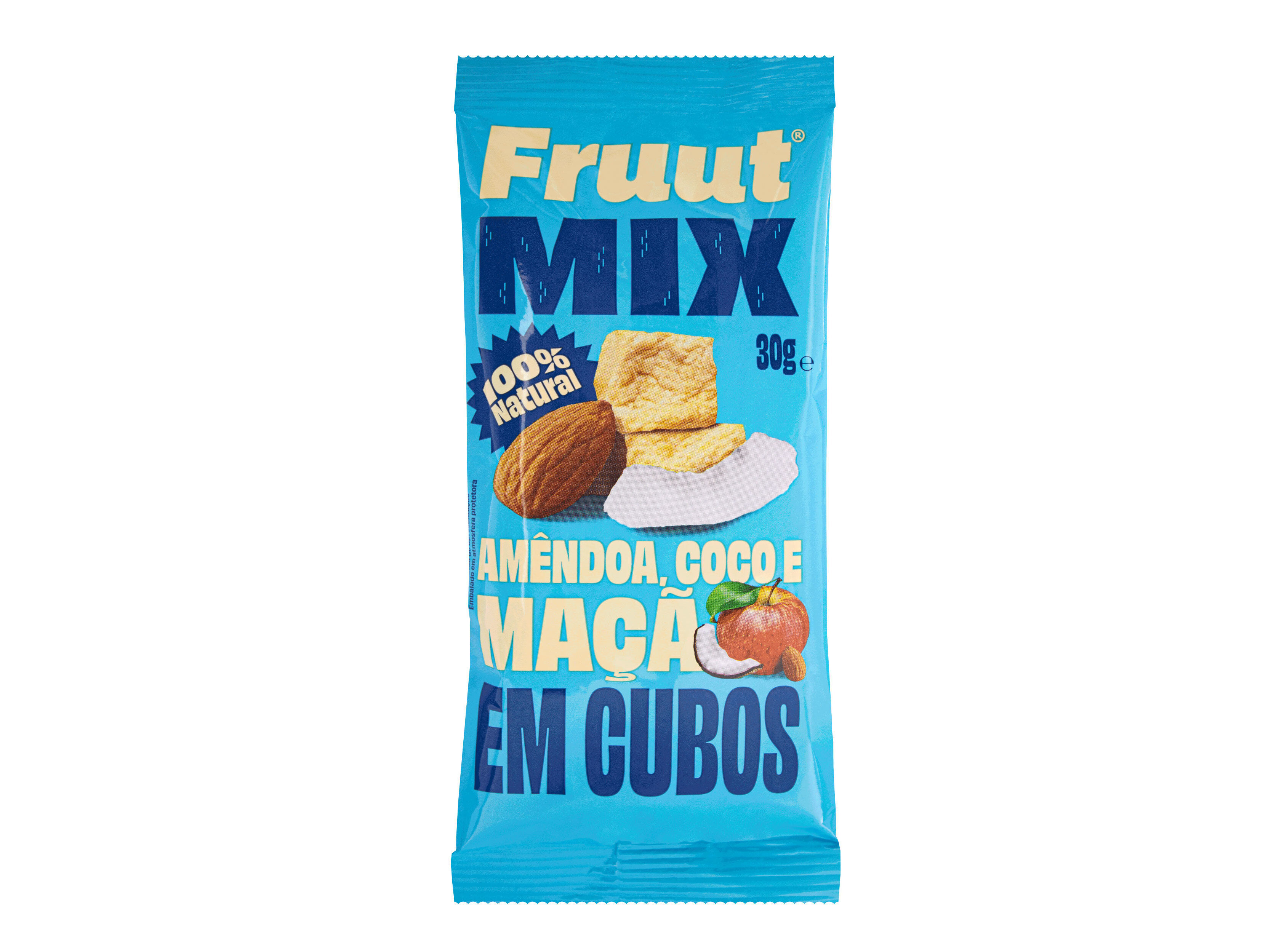 SNACK FRUUT MA&Ccedil;&Atilde; C&Ocirc;CO AM&Ecirc;NDOA SEM A&Ccedil;&Uacute;CAR 30G image number 0