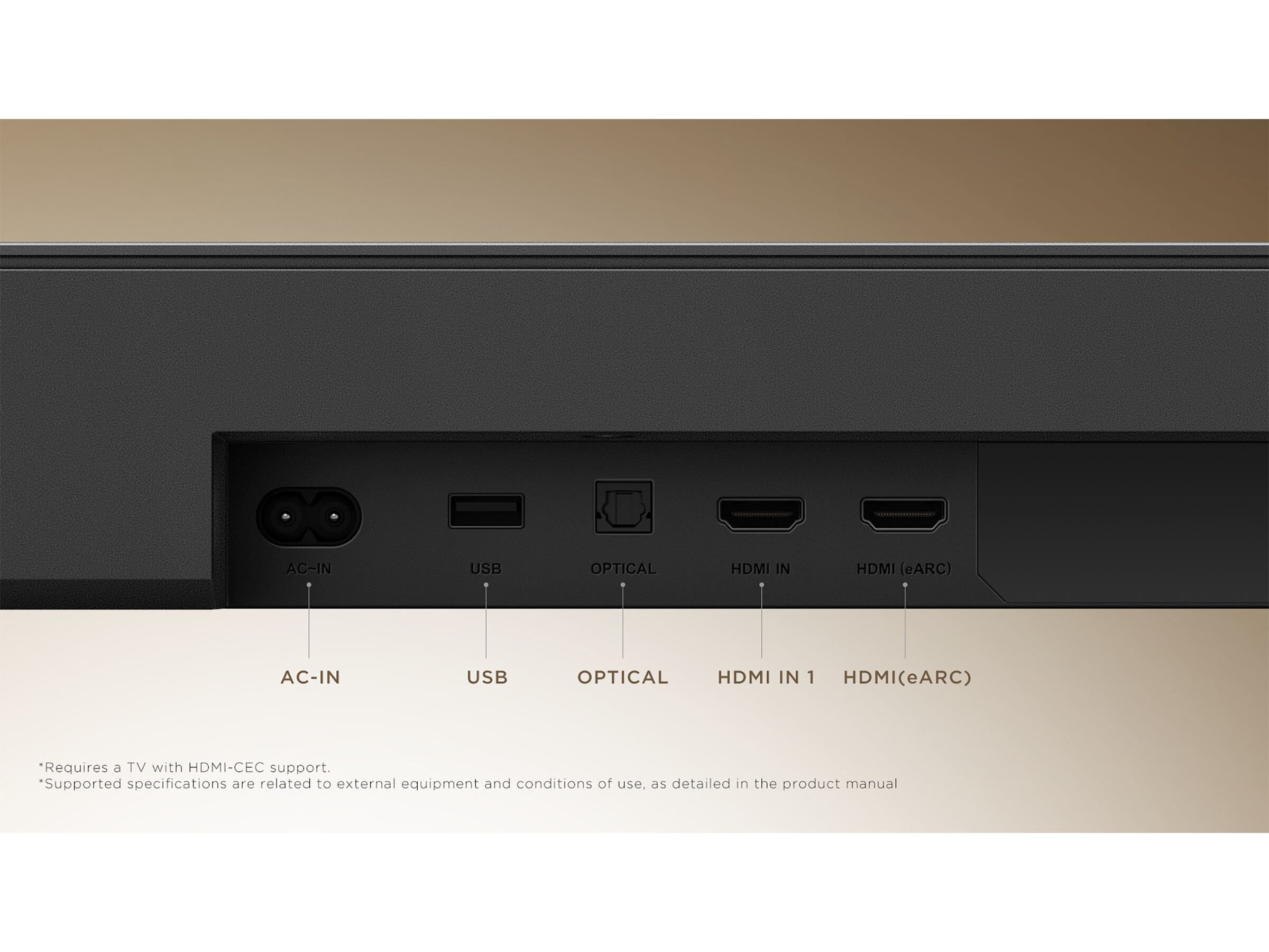 SOUND BAR COM SUBWOOFER TCL Q65H DOLBY ATMOS 5.1CH 580W image number 2