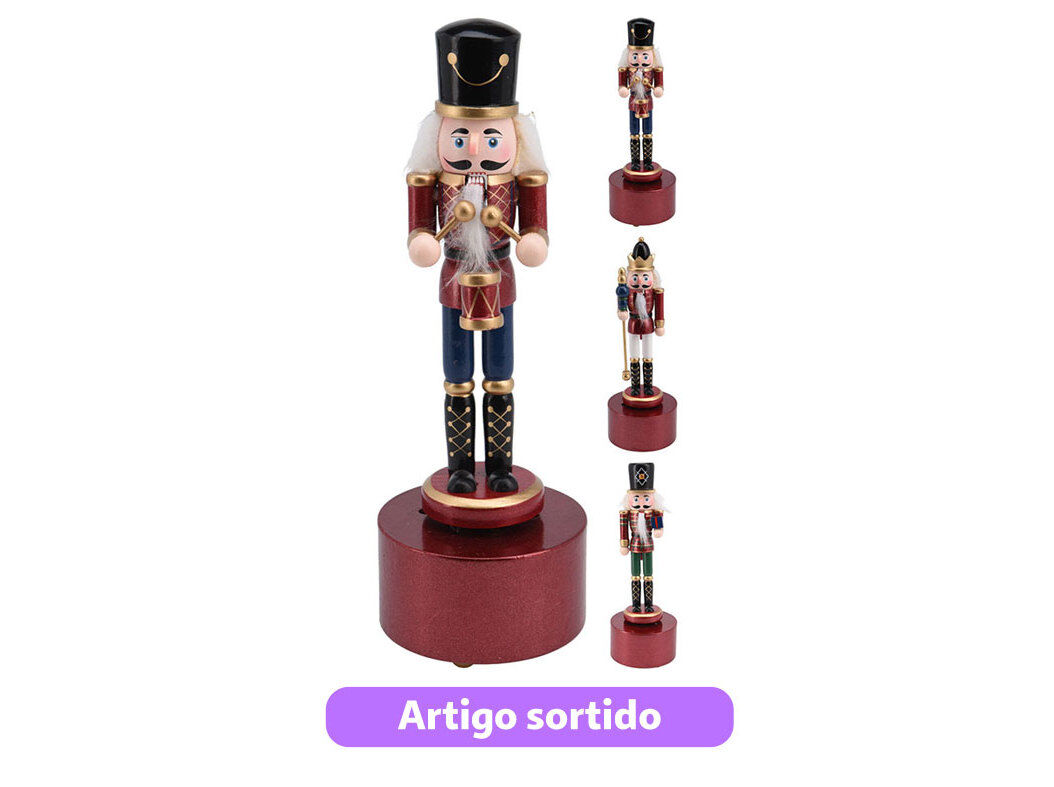 CAIXA DE M&Uacute;SICA 8X8X22.5CM MODELOS SORTIDOS image number 0